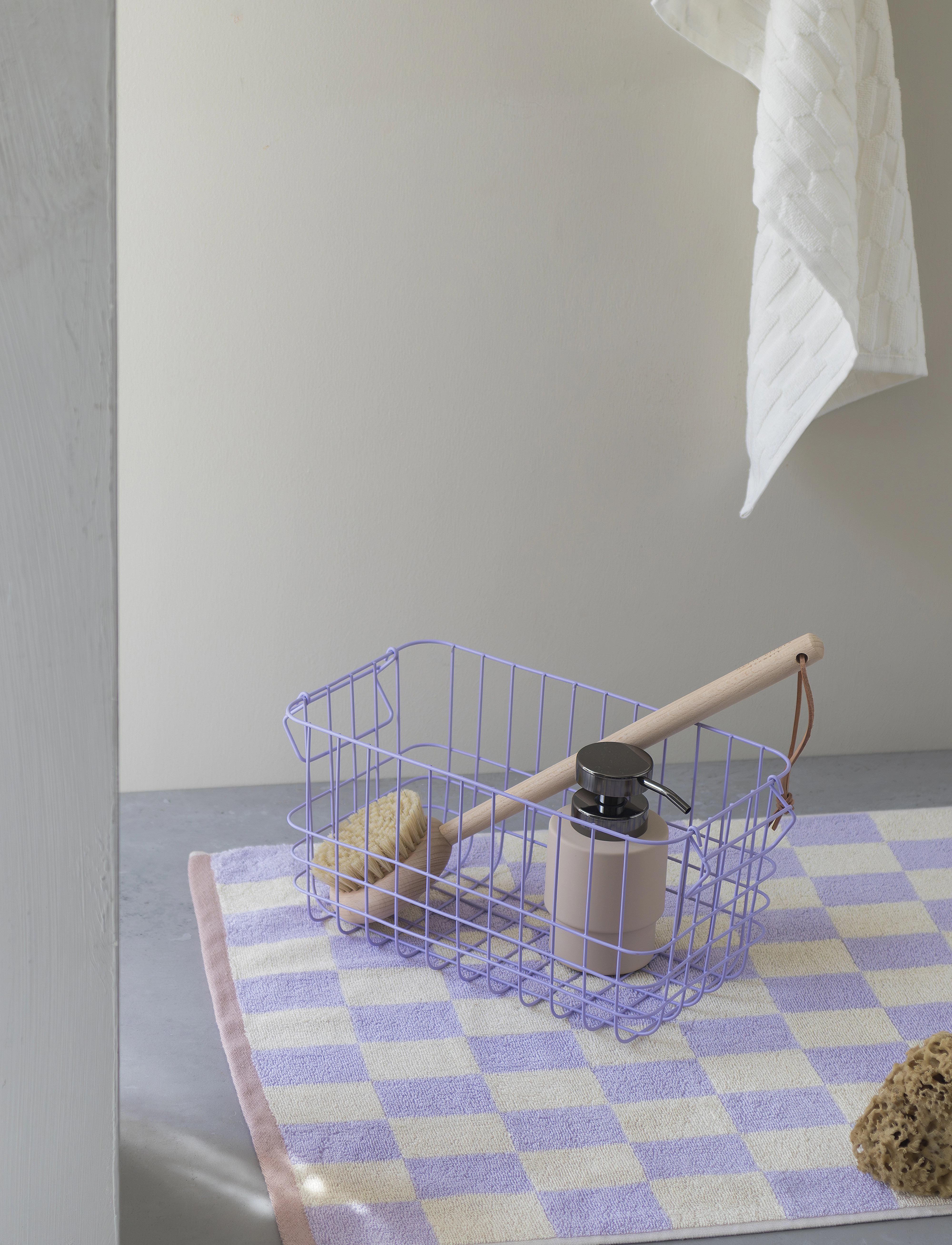 Mette Ditmer Retro Bath Mat, W50X L80 cm, Rugs & Carpets, Lila - Rugs, Homeware