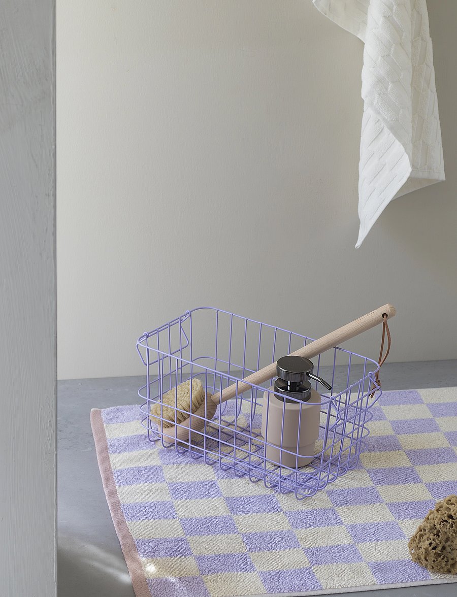 Mette Ditmer - RETRO bath mat - teppiche - lilac - 0