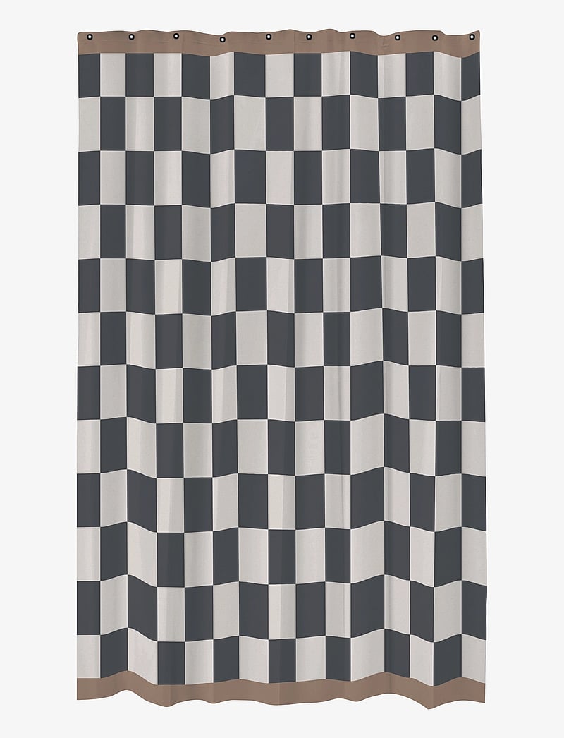 Mette Ditmer - RETRO shower curtain - nach preis einkaufen - dark grey - 0