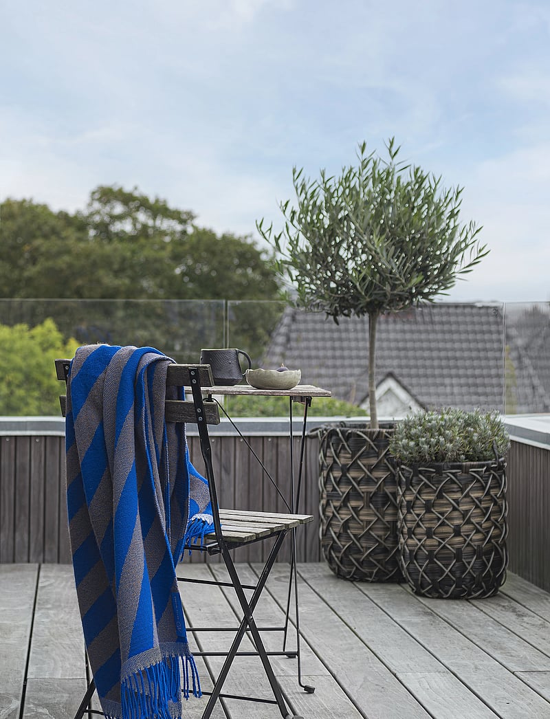 Mette Ditmer - RETRO throw - textilien für den außenbereich - cobalt - 0