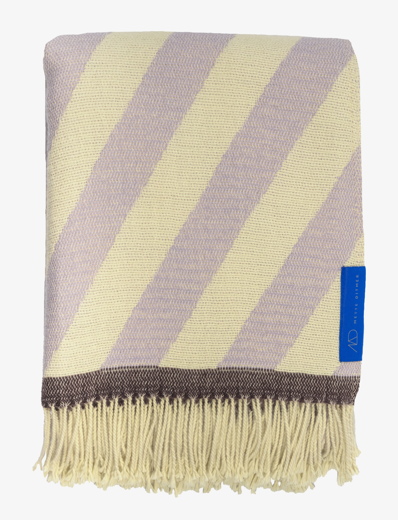 Mette Ditmer Retro Throw, Tæppe og plaid, Lila, Str: 125X170CM