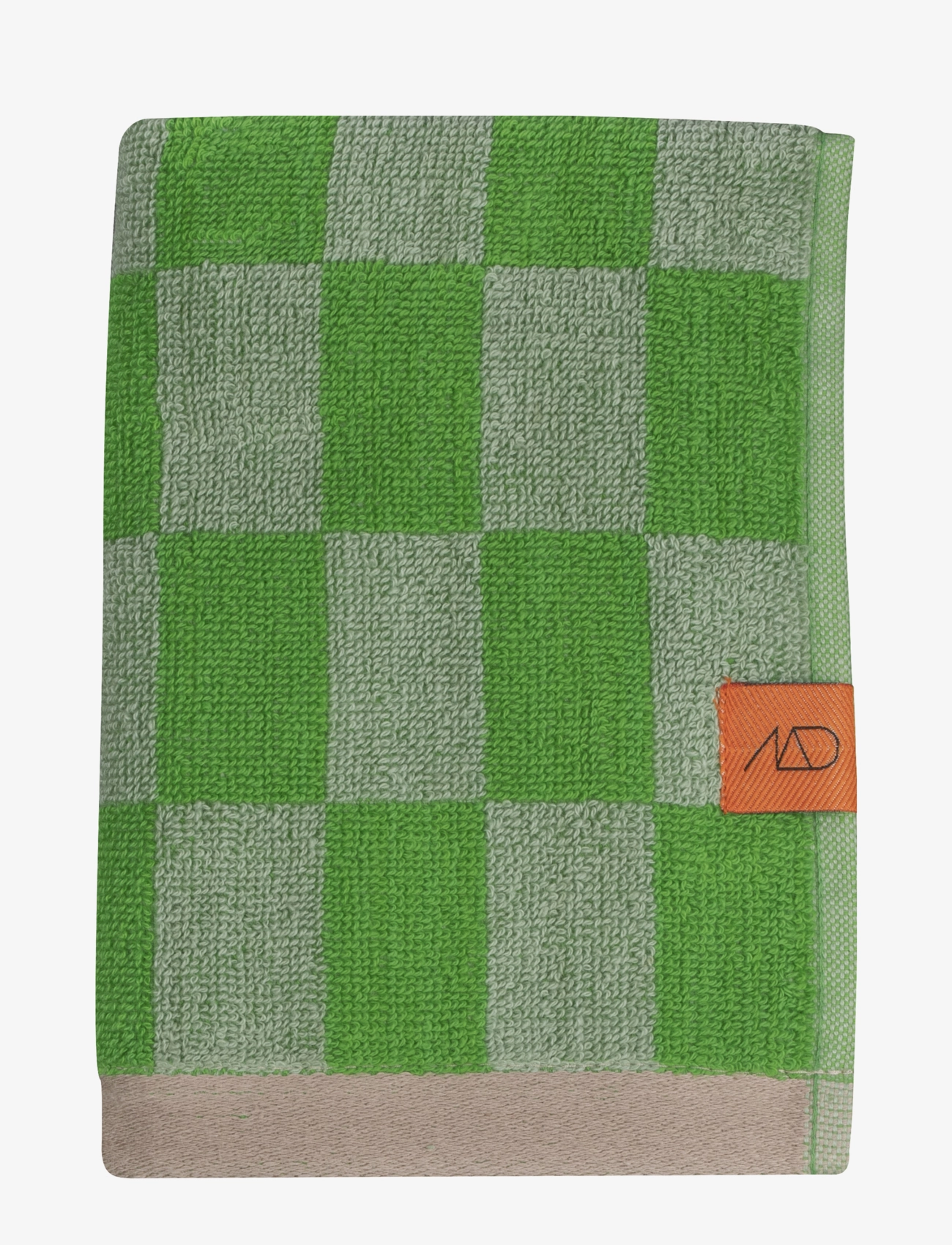 Mette Ditmer Retro Guest Towel, Guest Håndklæde, Grøn, Str: 40X55CM