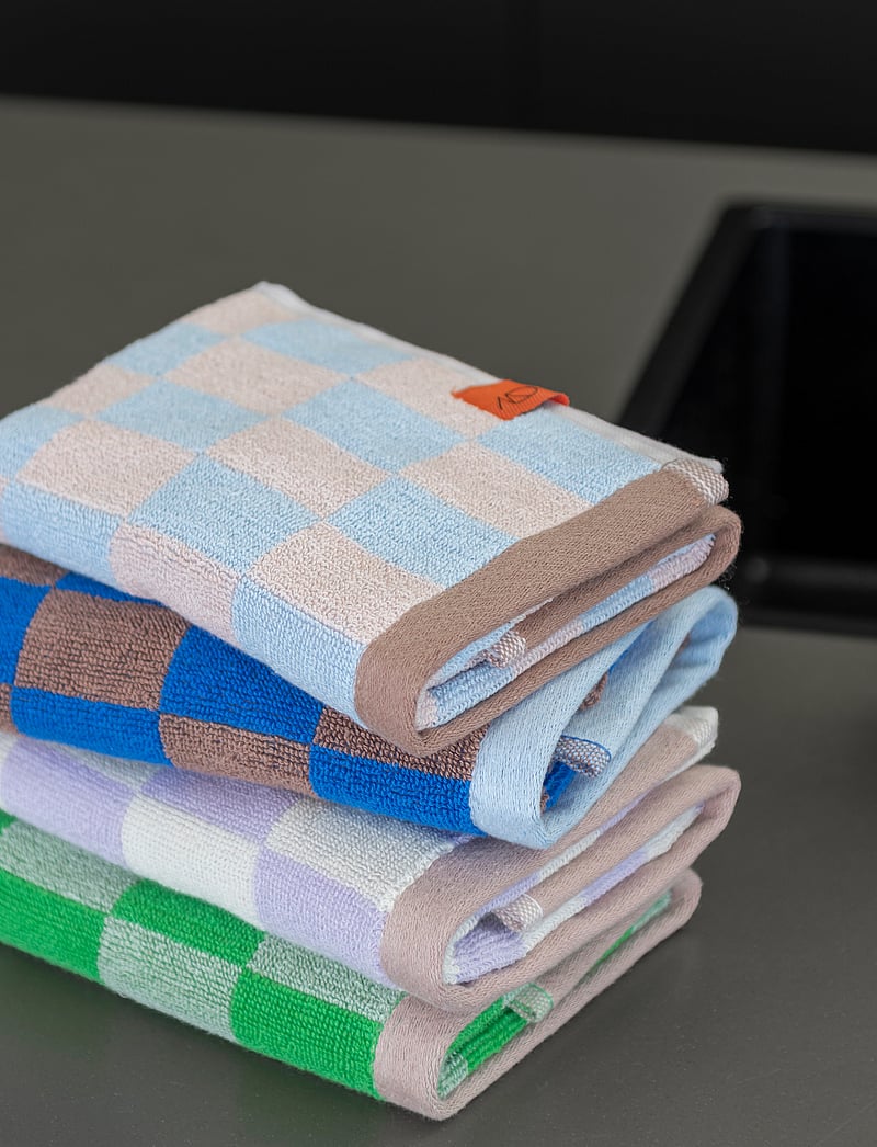 Mette Ditmer - RETRO guest towel - gästehandtücher - cobalt - 2
