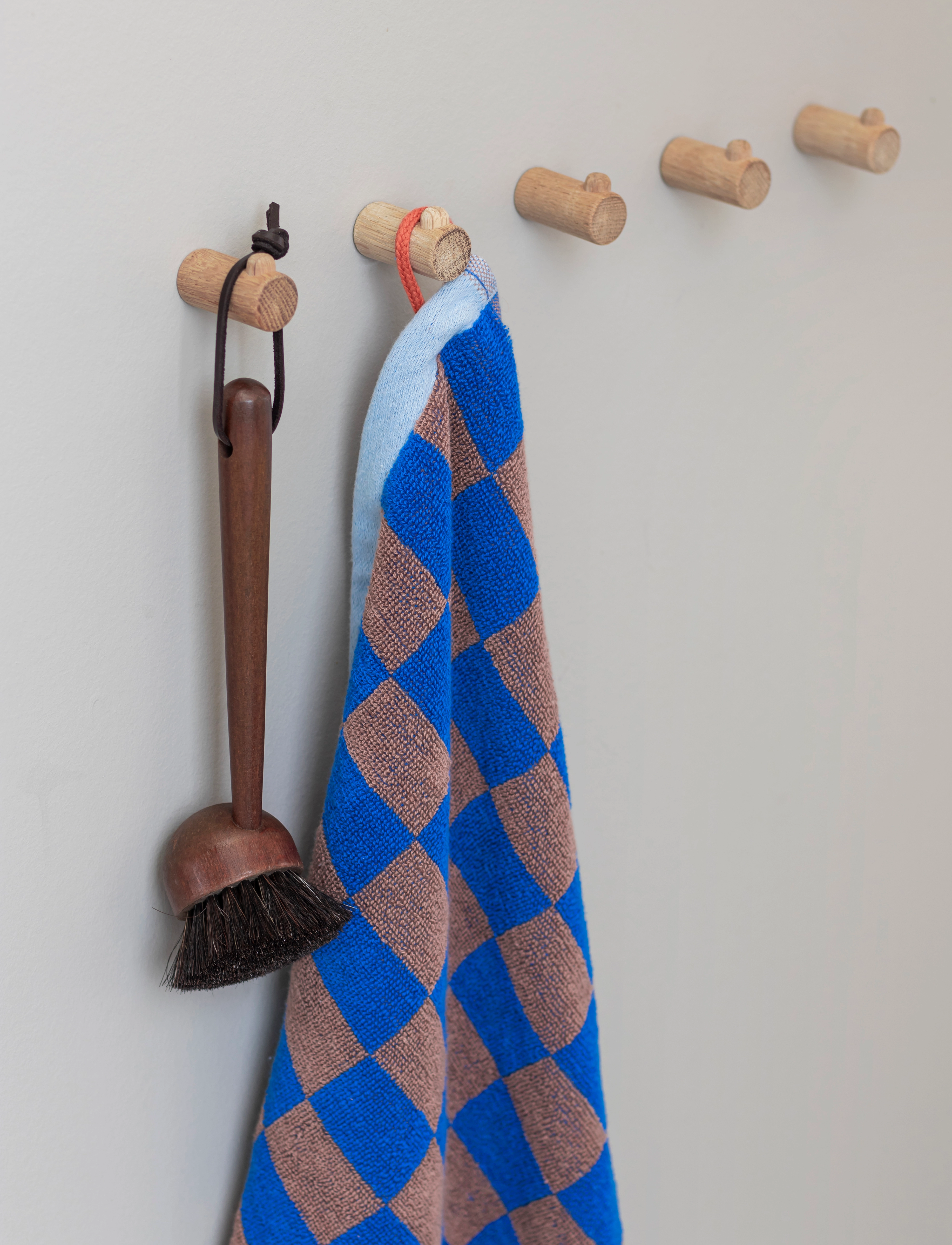 Mette Ditmer - RETRO guest towel - gæstehåndklæder - cobalt - 3