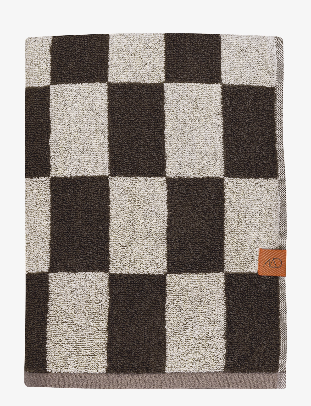 Mette Ditmer Retro Bath Towel, Bath Håndklæde, Brun, Str: W70X L133CM