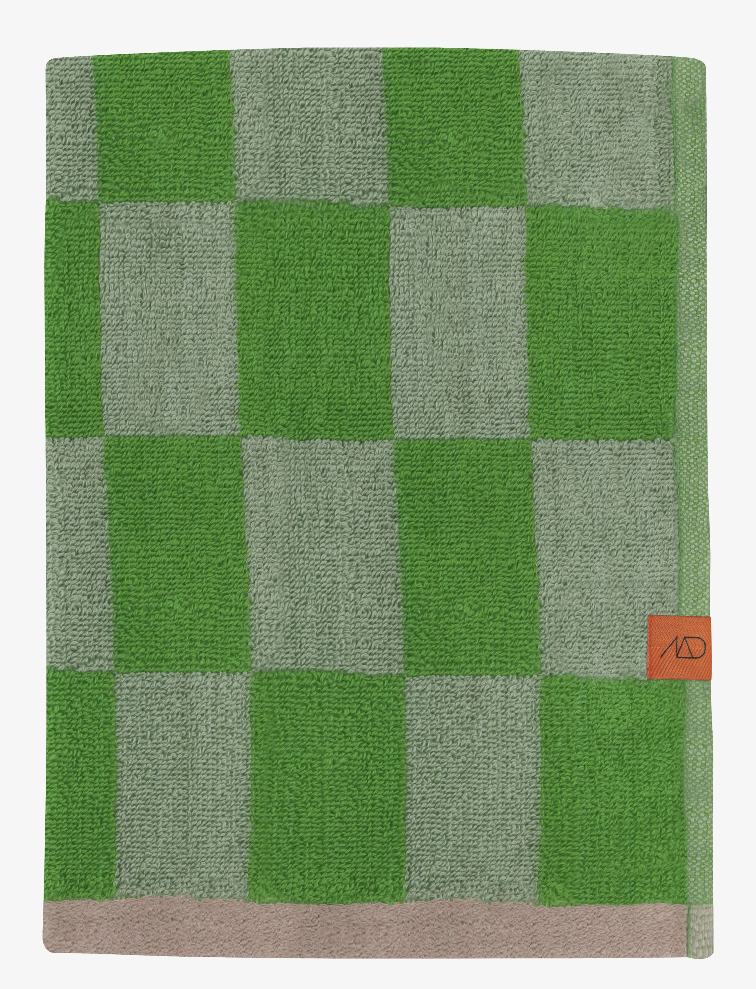 Mette Ditmer Retro Bath Towel, Bath Håndklæde, Grøn, Str: 70X133CM