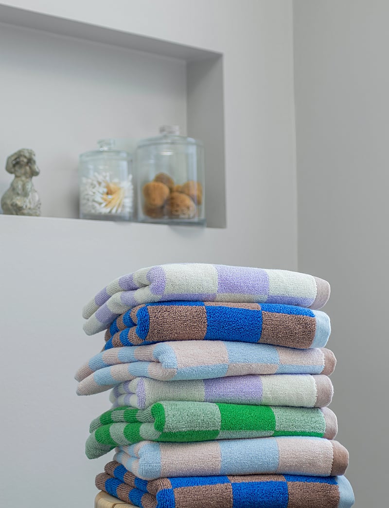 Mette Ditmer - RETRO bath towel - badetücher - light blue - 2