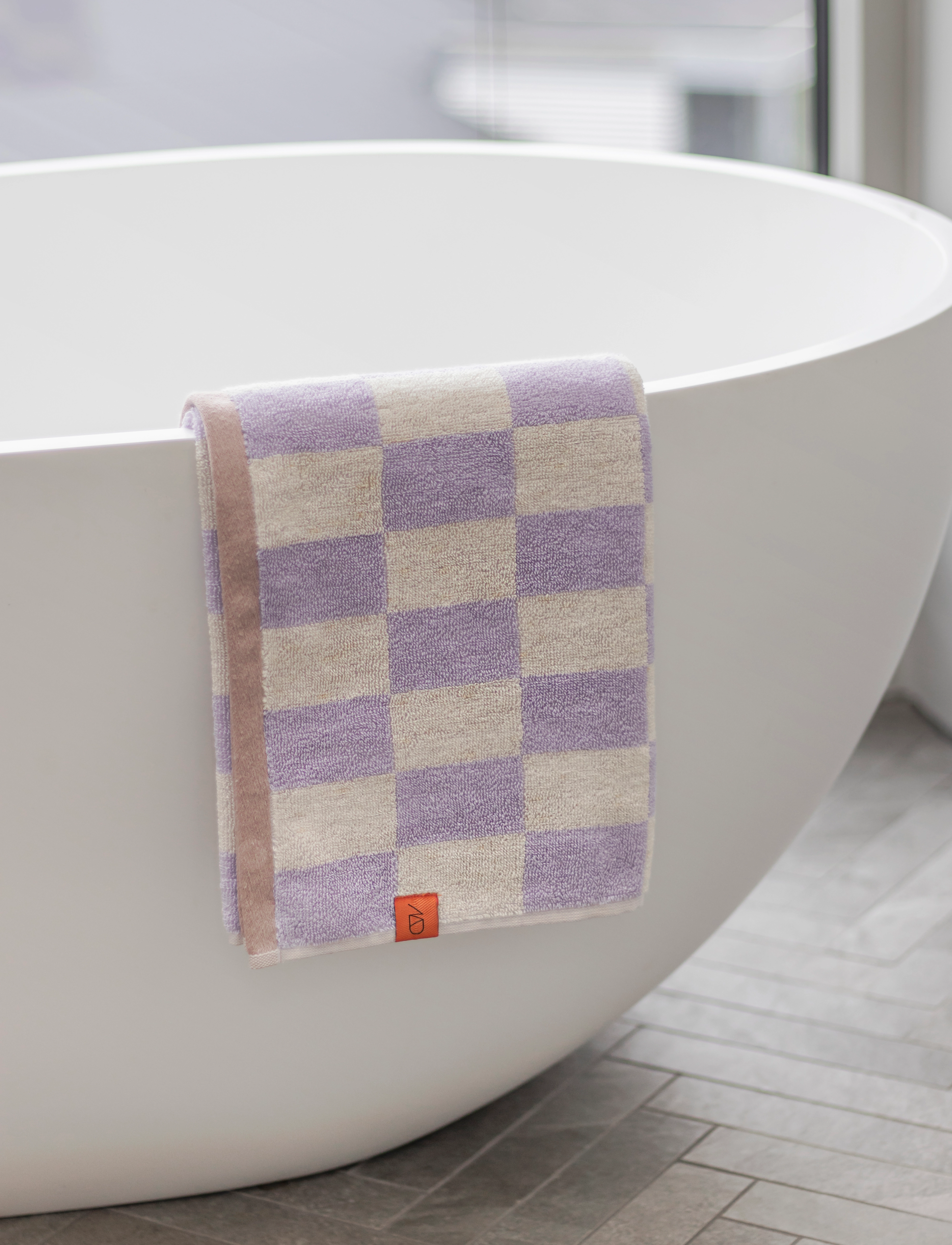 Mette Ditmer Retro Bath Towel, 70X133 cm, Towels & Towels, Mehrfarbig/gemustert - Homeware