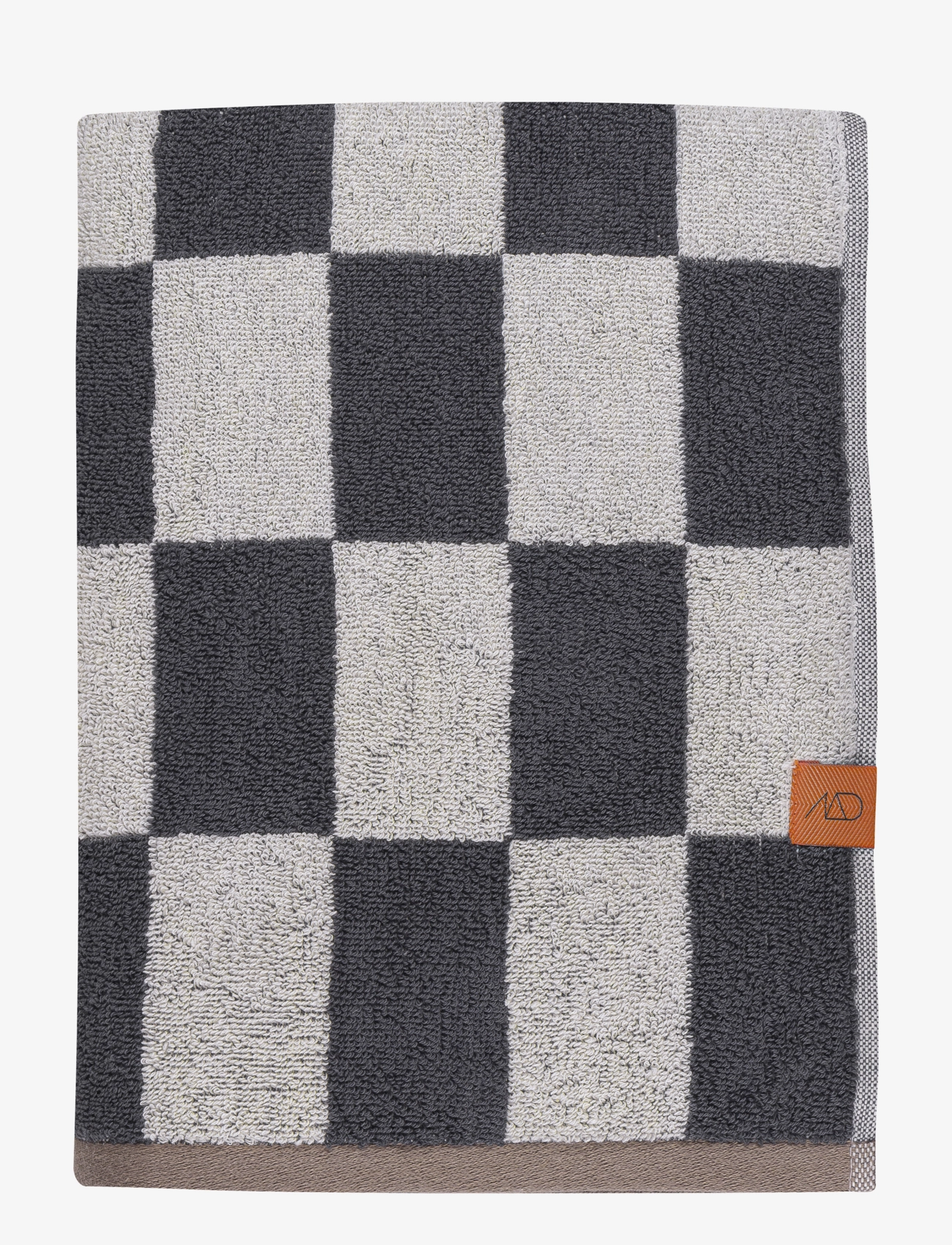 Mette Ditmer Retro Bath Towel, Bath Håndklæde, Grå, Str: W70X L133CM
