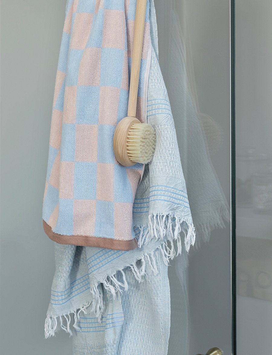 Mette Ditmer - RETRO hand towel - käterätikud - light blue - 3
