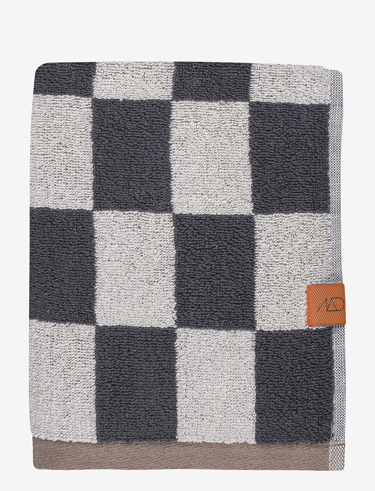 Mette Ditmer - RETRO towel - badlakan - dark grey - 0