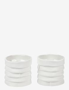 RIBBON tealight holders, 2-pack, Mette Ditmer