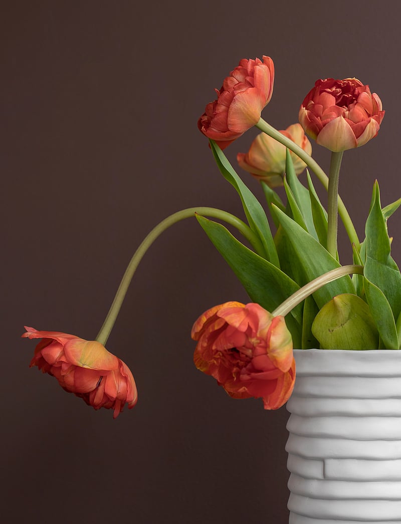 Mette Ditmer - RIBBON vase, large - osta hinna alusel - off-white - 3