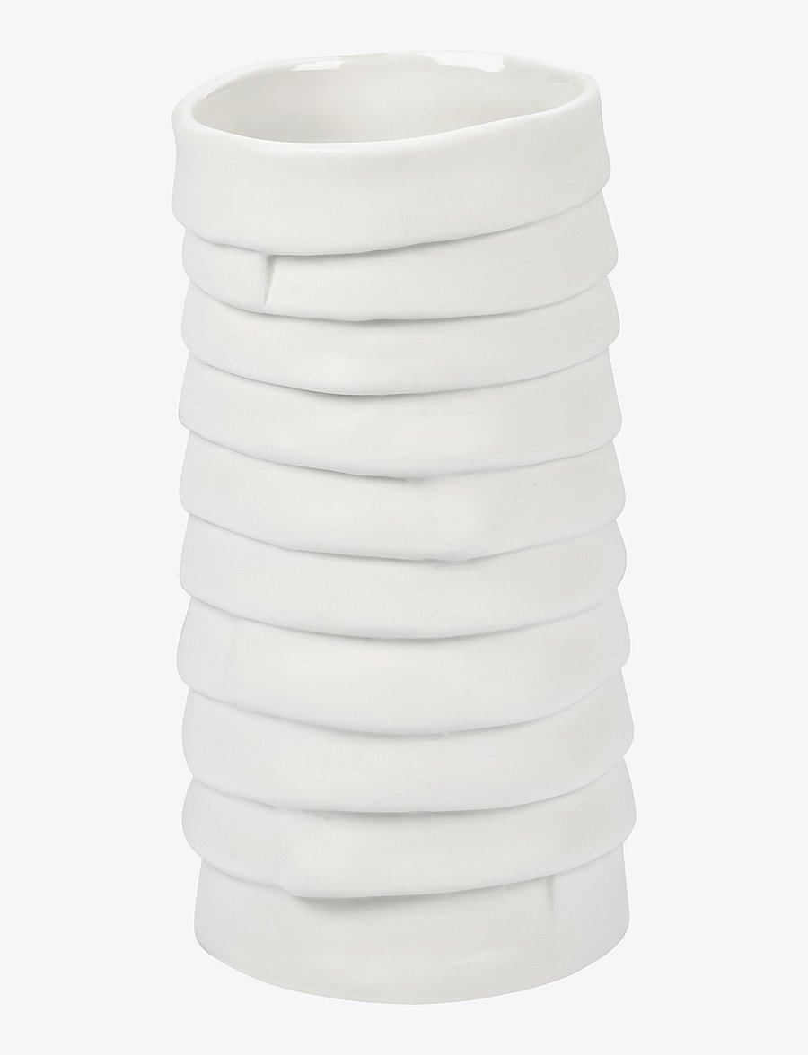 Mette Ditmer - RIBBON vase, small - vasen - off-white - 1