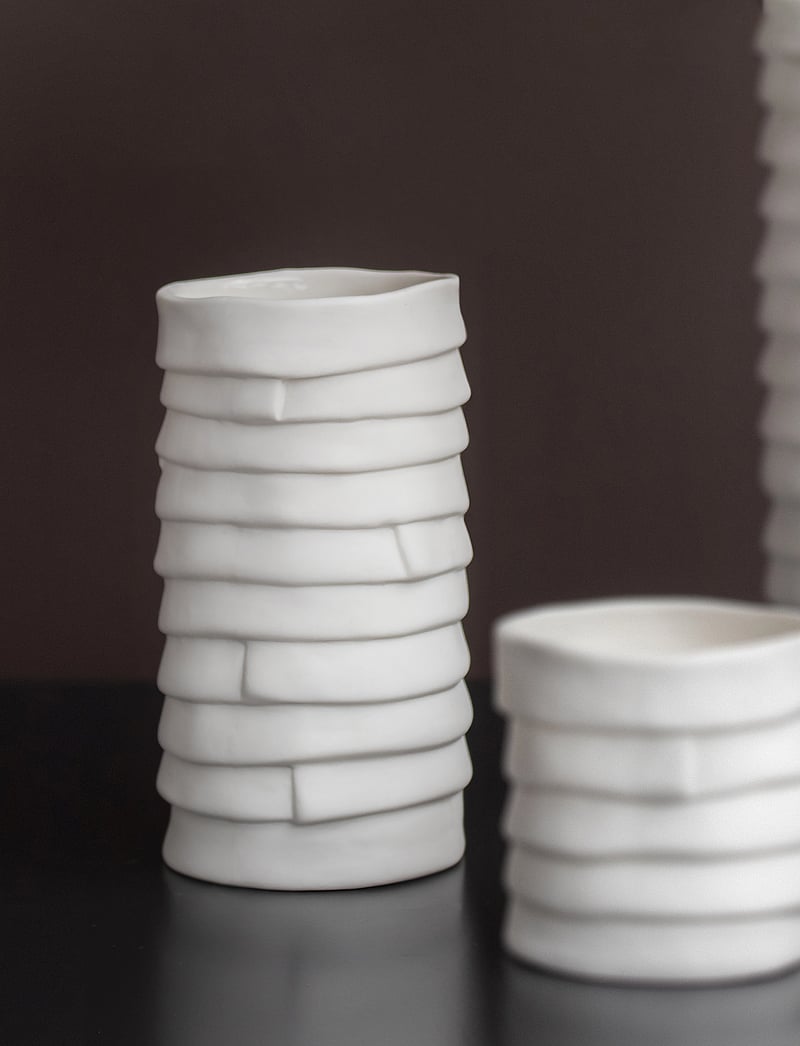 Mette Ditmer - RIBBON vase, small - nach preis einkaufen - off-white - 1