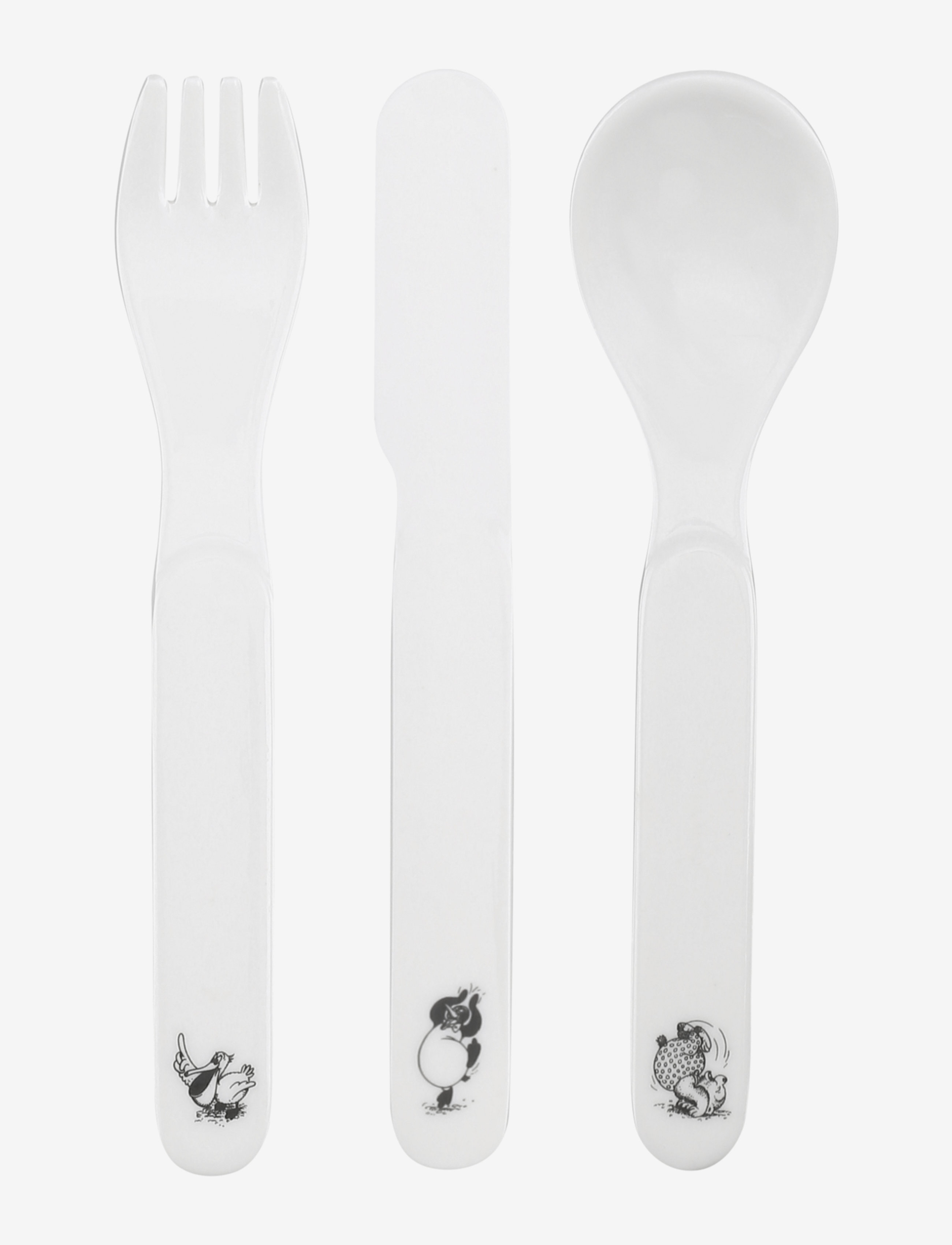METTE DITMER Rasmus Klump Cutlery Weiß - One Size - Kinder