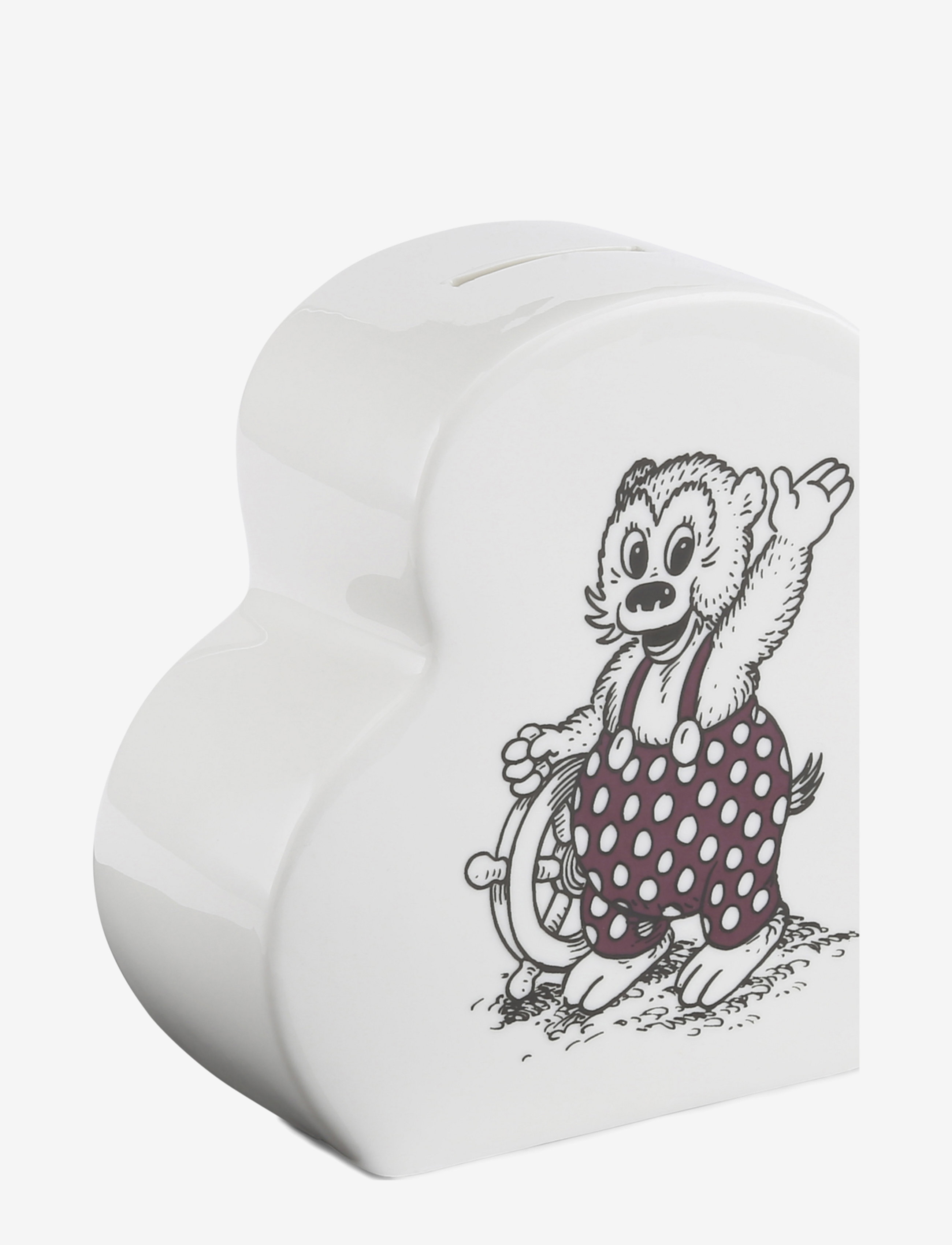 RASMUS KLUMP Money Bank - BLACK/RED PRINT