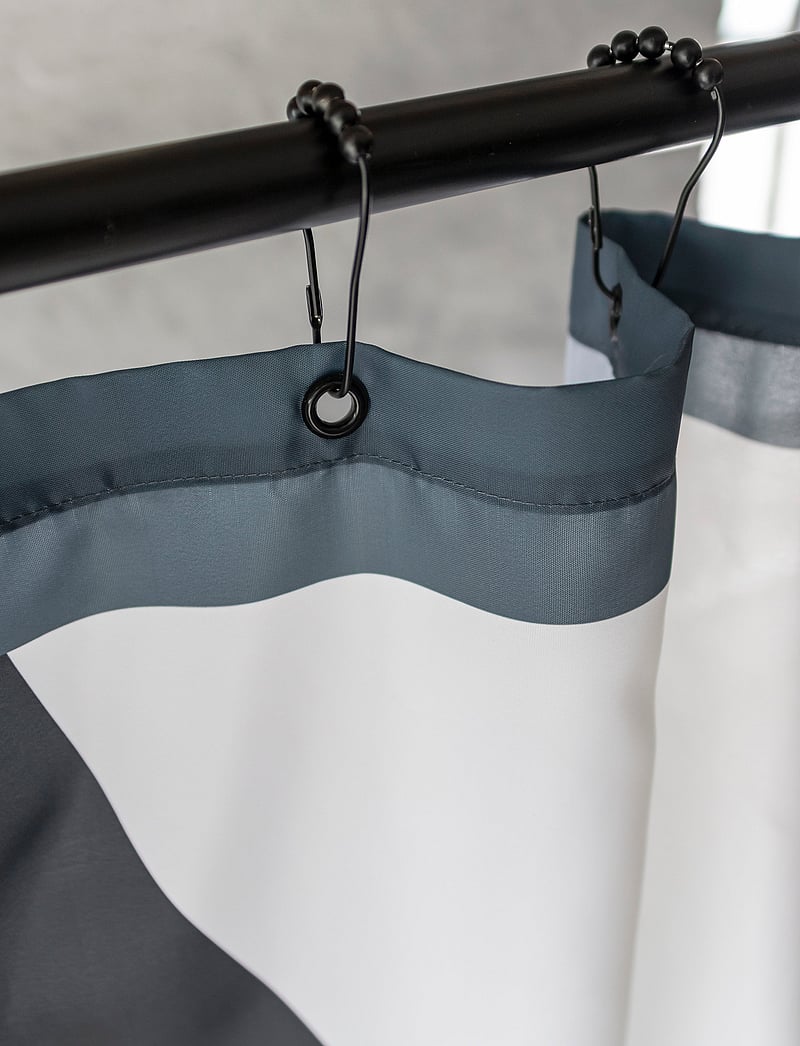 Mette Ditmer - ROCK shower curtain - duschvorhänge - black - 3