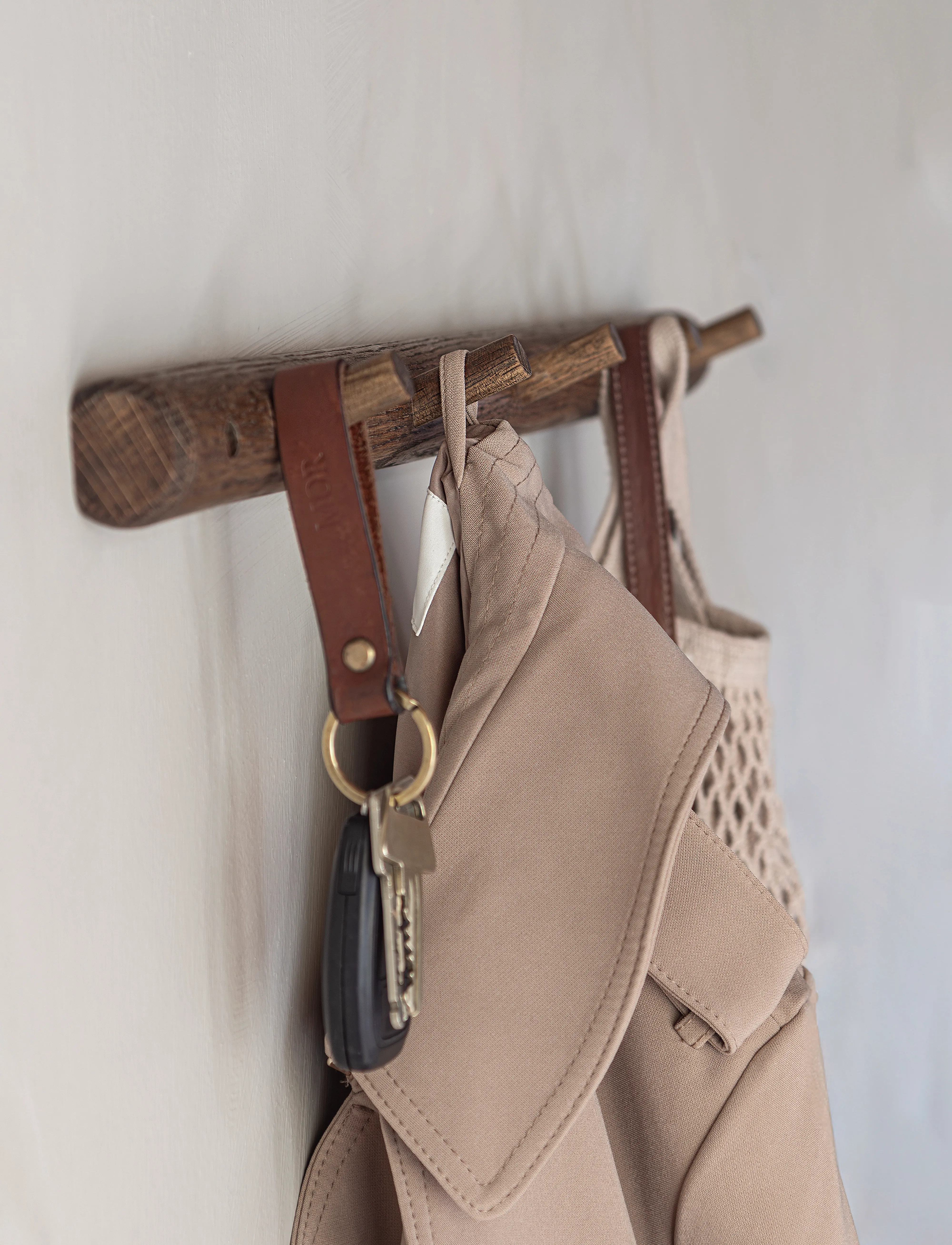 Mette Ditmer - ROOTS coat rack - coat hooks & racks - dark oiled - 5