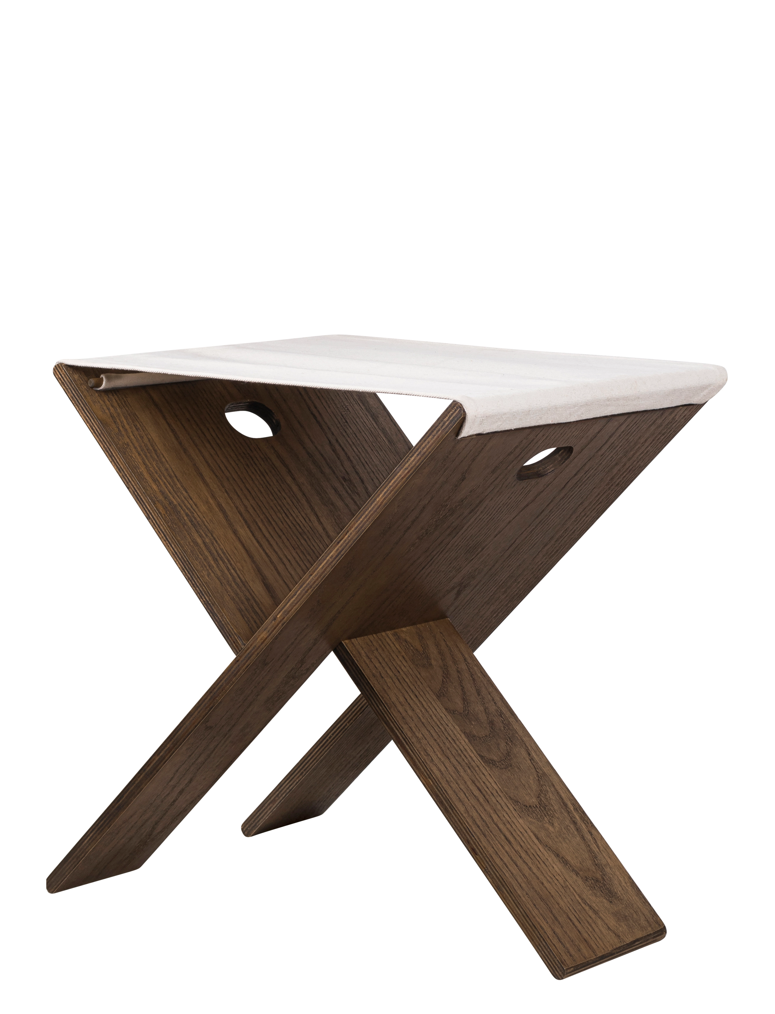 Mette Ditmer - ROOTS folding stool - krēsli un soliņi - dark oiled - 2