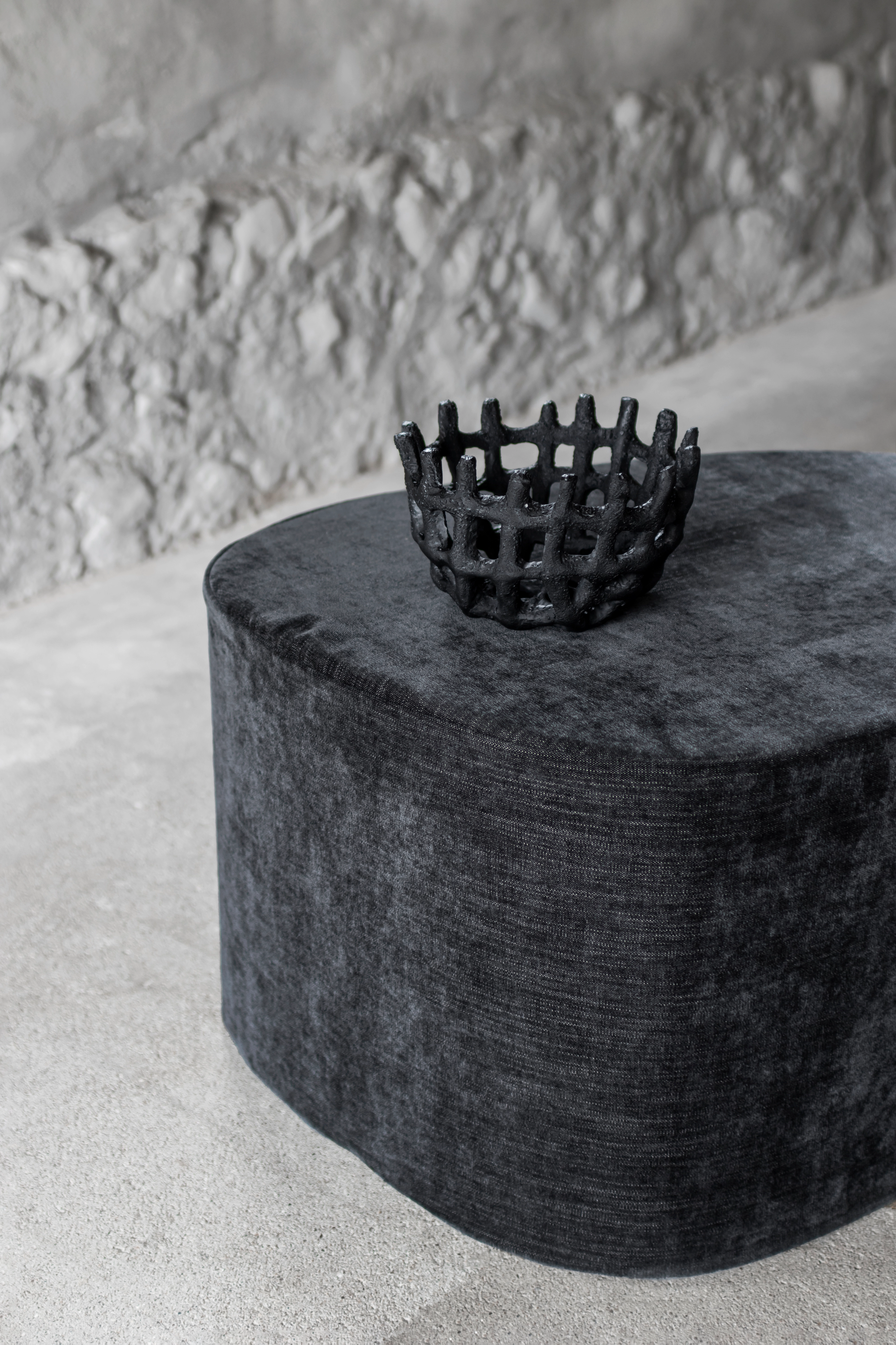 Mette Ditmer - SALON Pouf - anthracite - 1