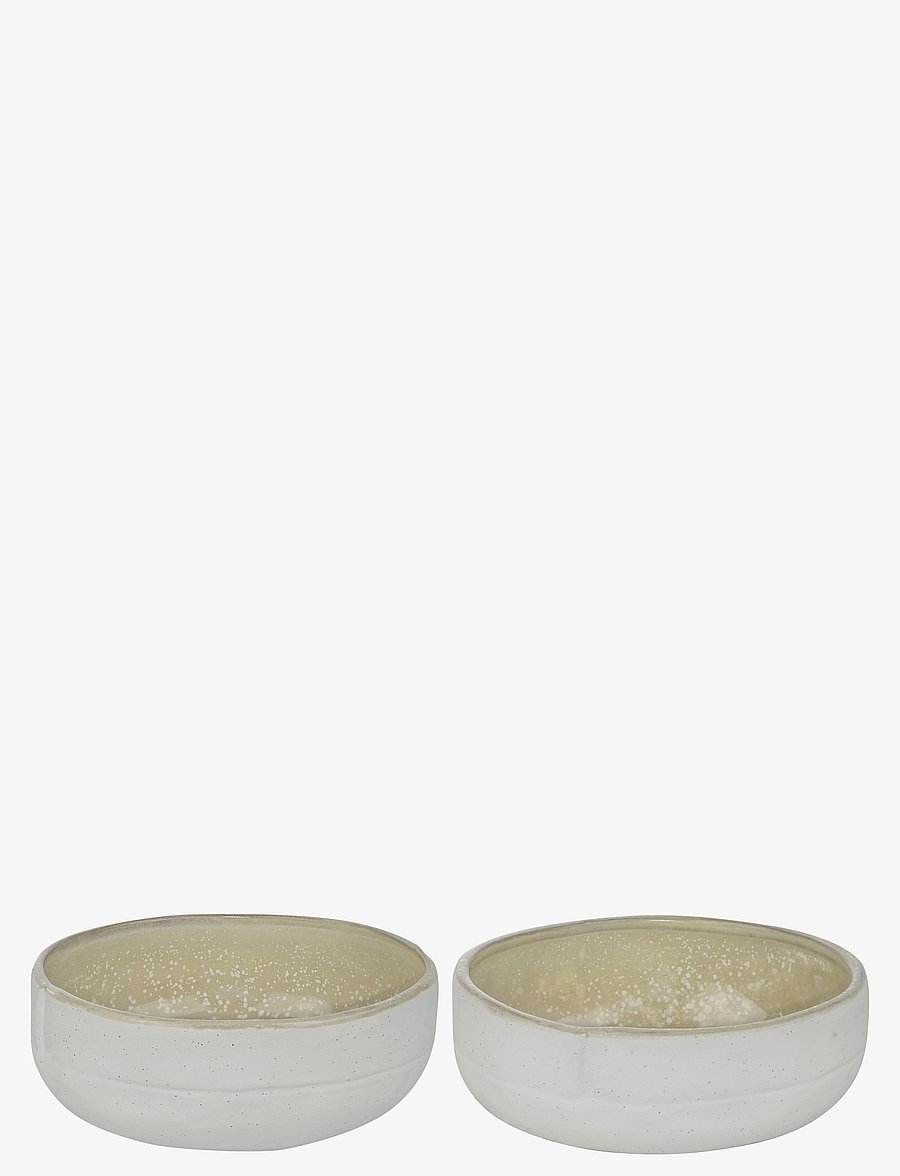 Mette Ditmer - SAND GRAIN bowl large, 2-pack - serveerimisnõud - straw - 1