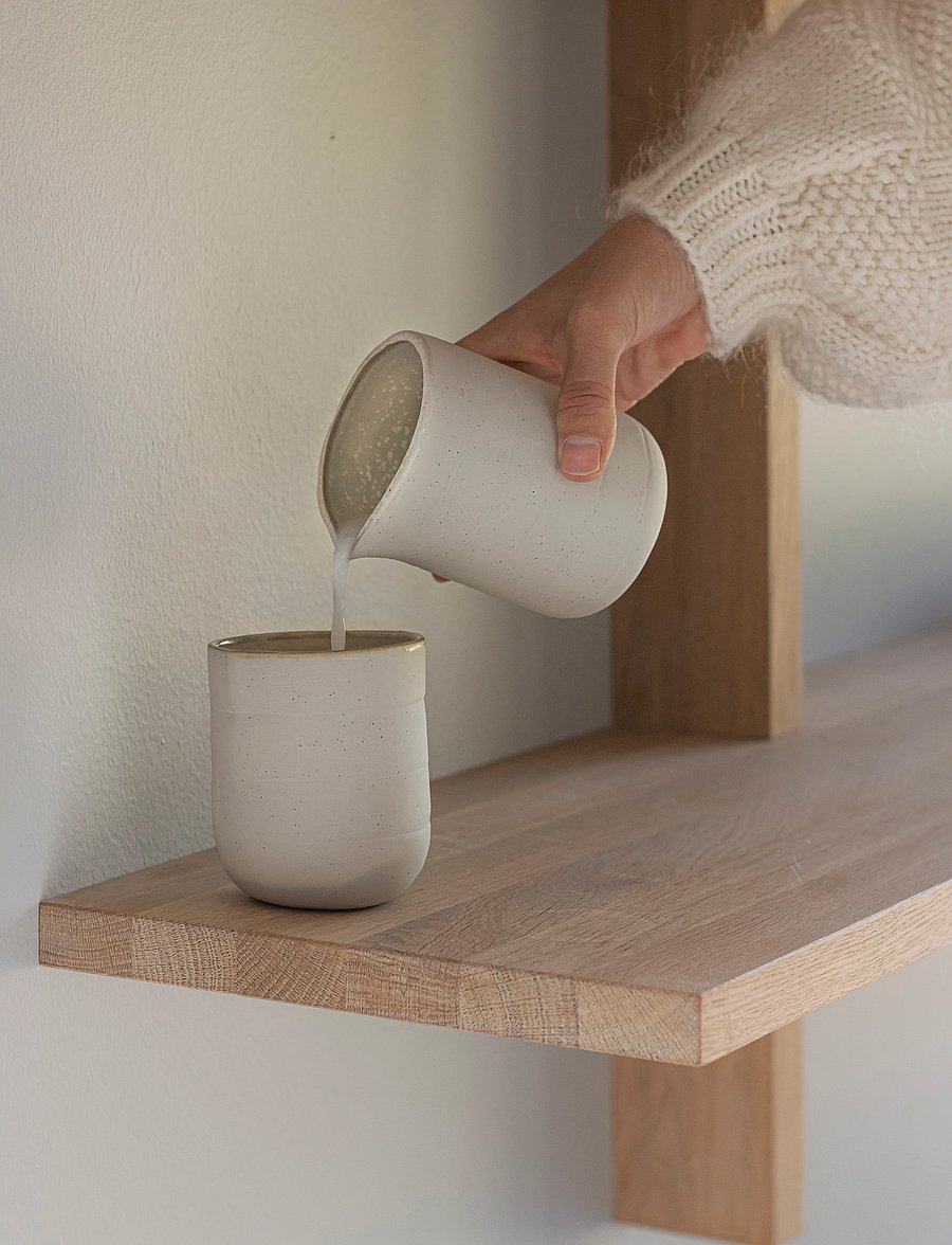Mette Ditmer - SAND GRAIN jug, 42 cl. - piimakannud - kit - 3