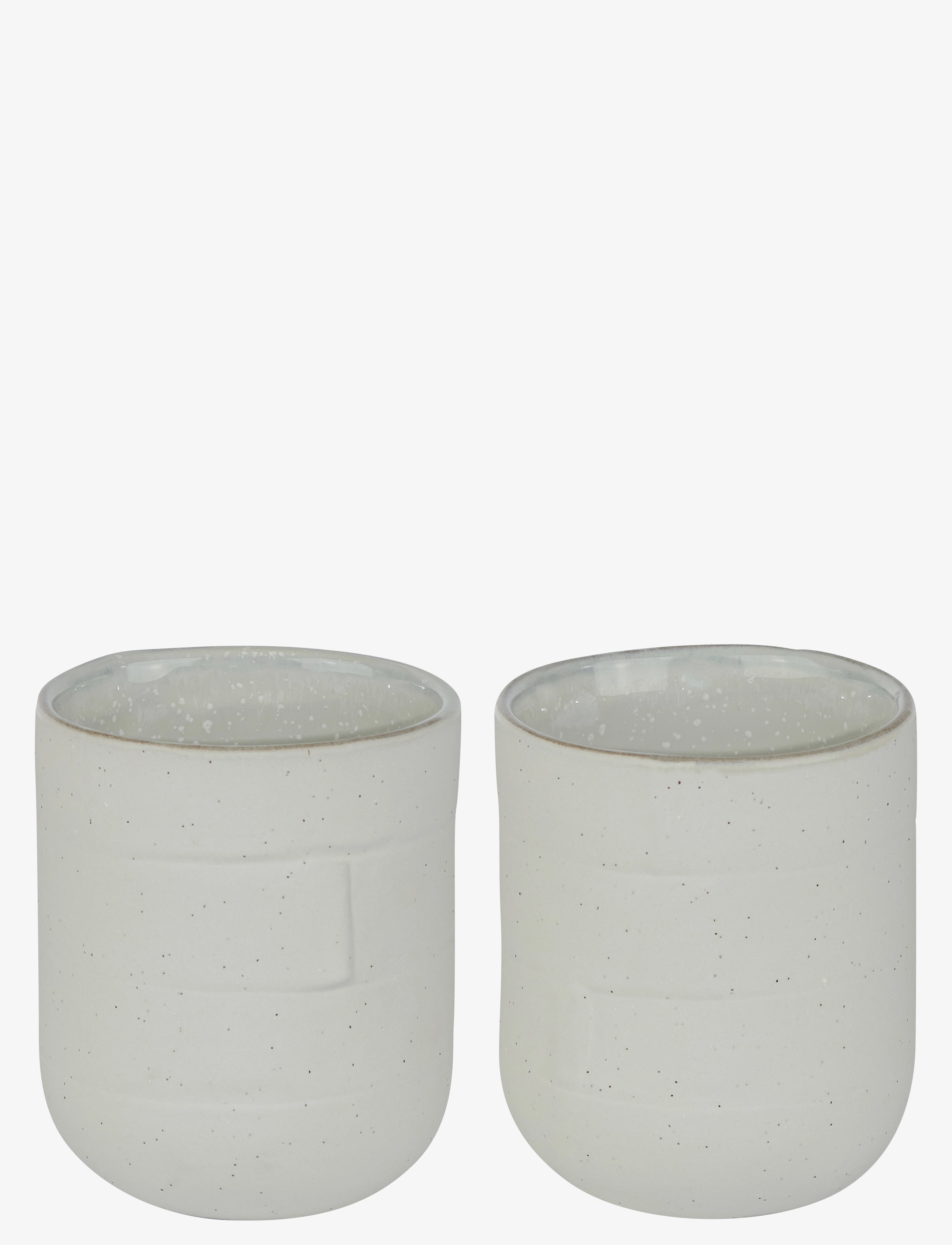 Mette Ditmer SAND GRAIN mug, 30 cl., 2-pack - Mette Ditmer - KIT / white