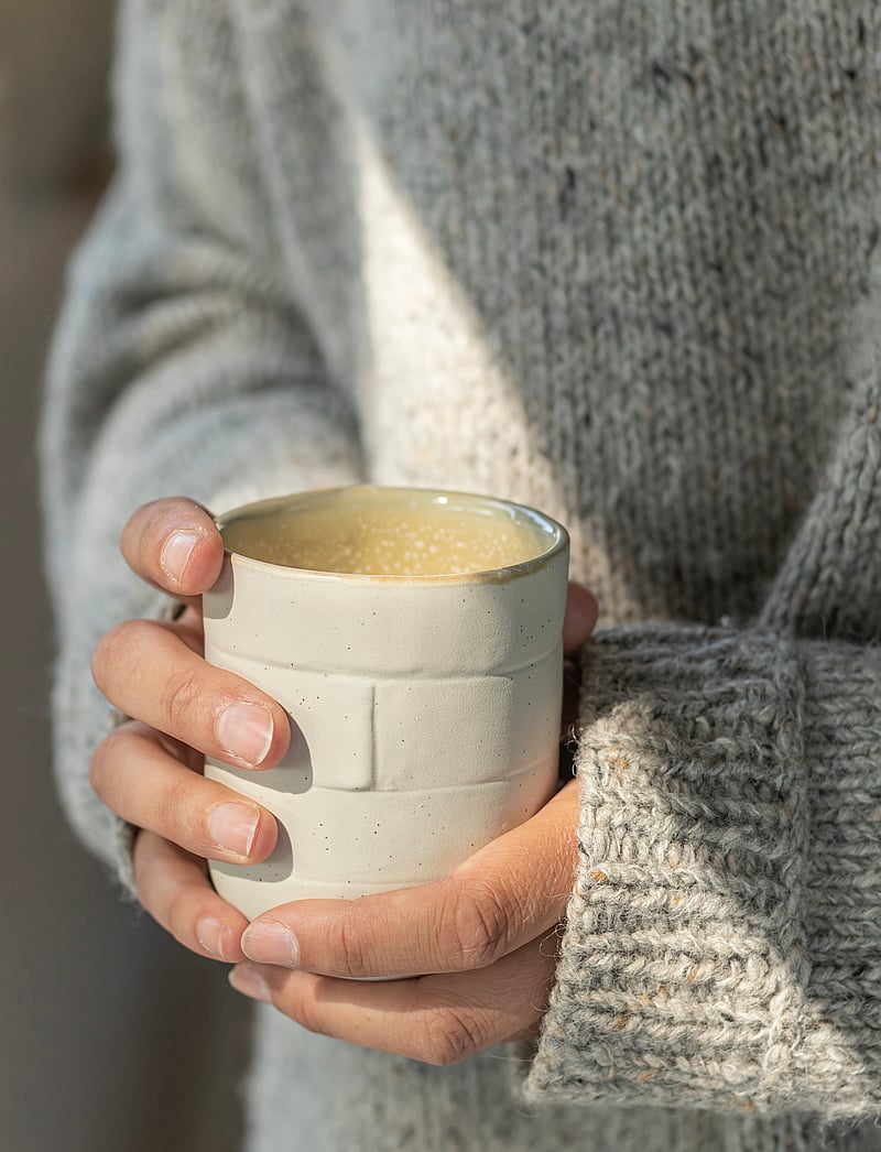 Mette Ditmer - SAND GRAIN mug, 30 cl., 2-pack - kaffetassen - straw - 0