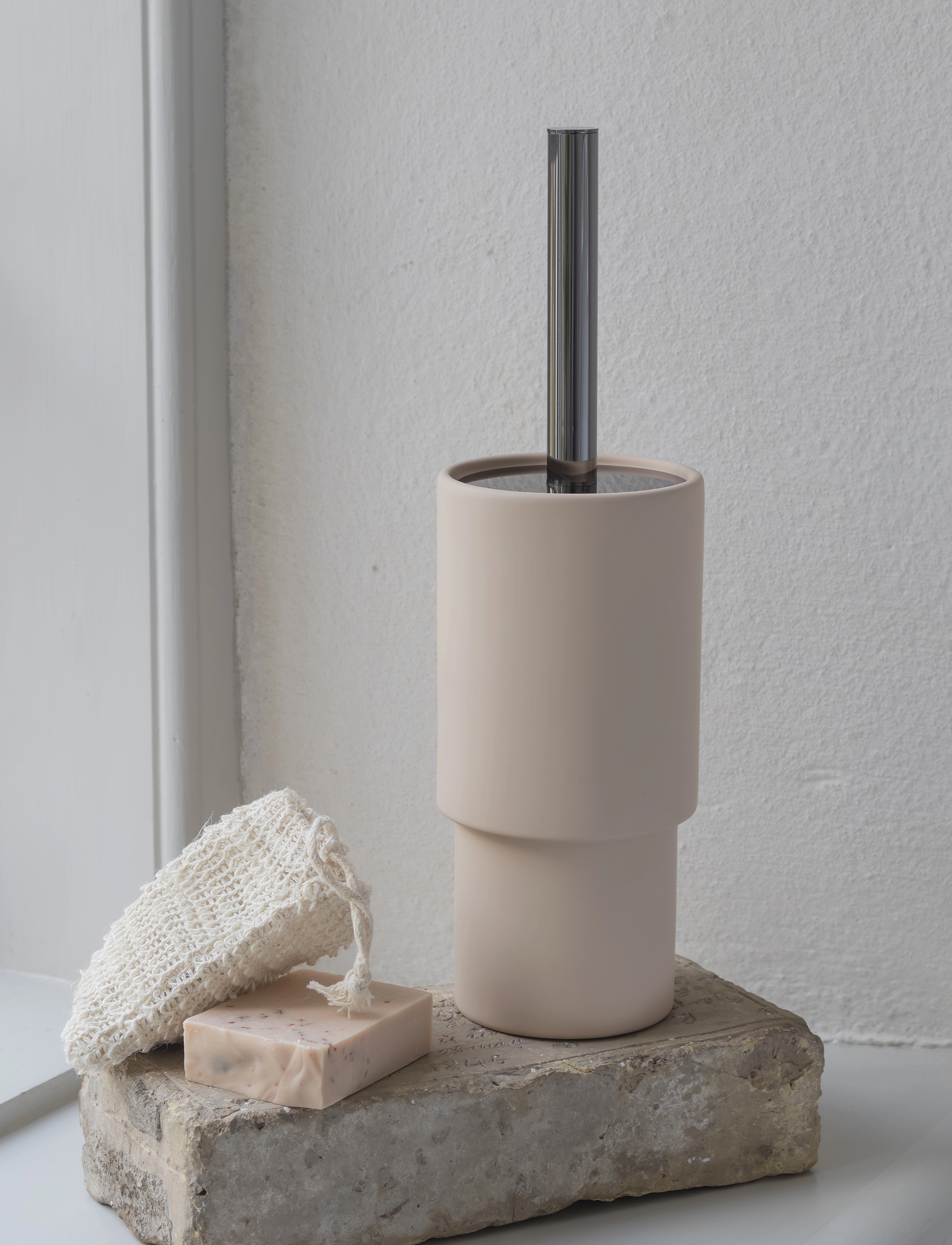 Mette Ditmer - SHADES toilet brush holder - toilettenbürsten - linen - 0