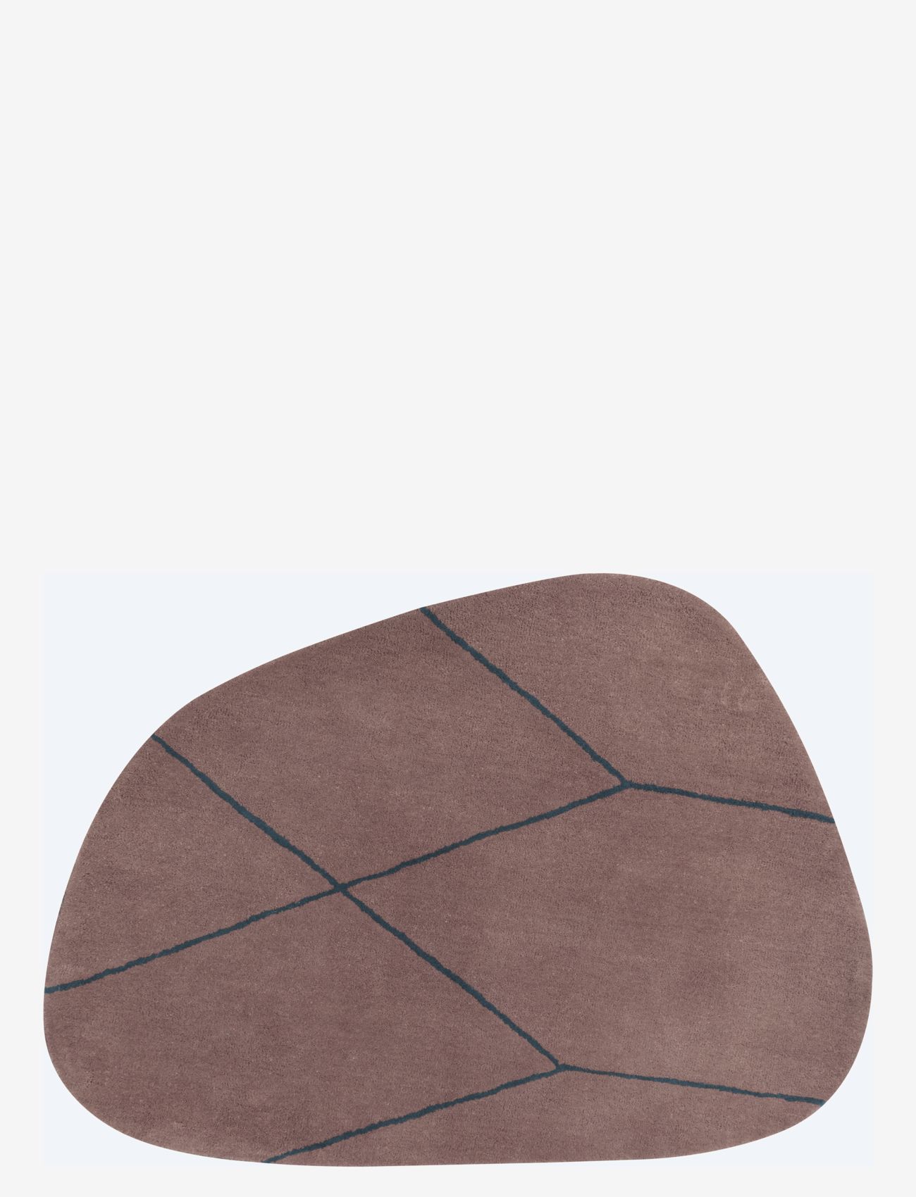 Mette Ditmer SHAPE carpet, small - Tapijten - NUTMEG / pink/rose