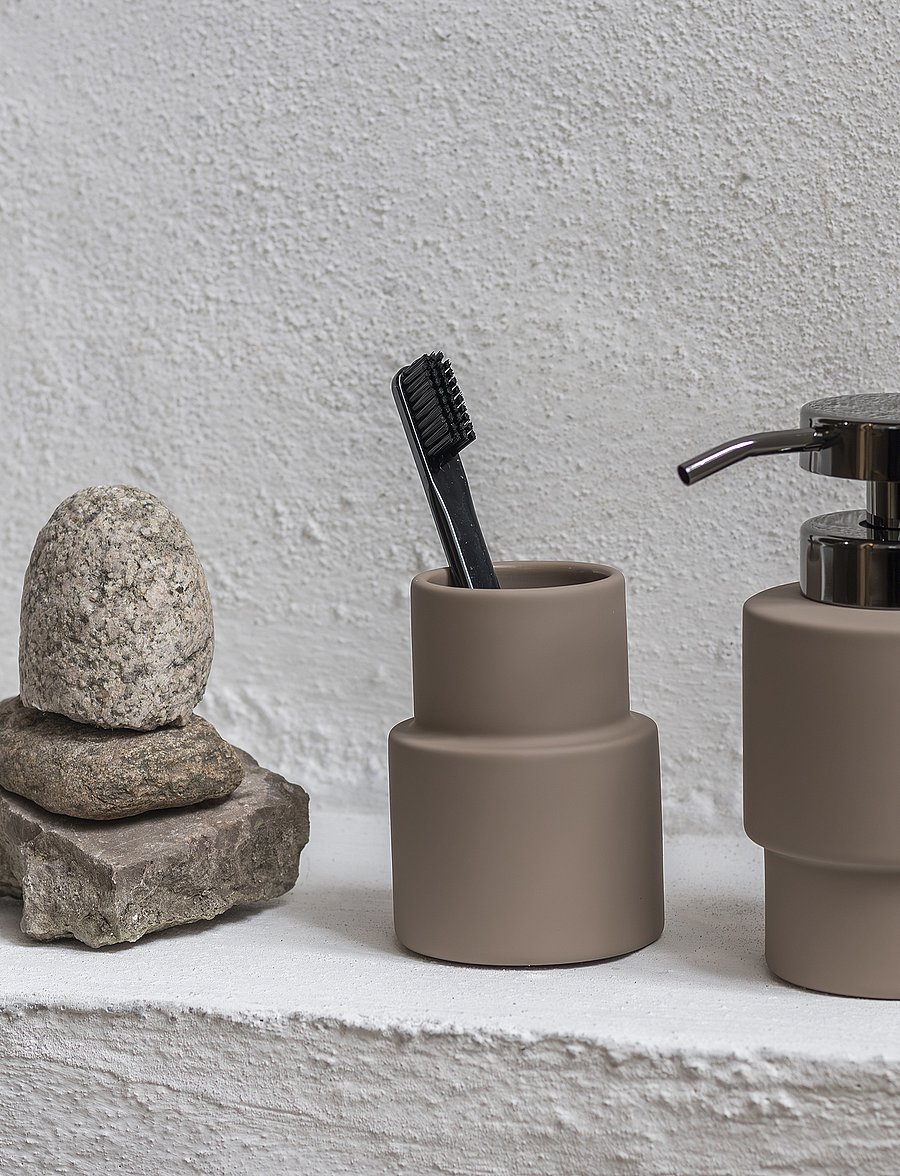 Mette Ditmer - SHADES toothbrush holder - zahnbürstenhalter - nougat - 2