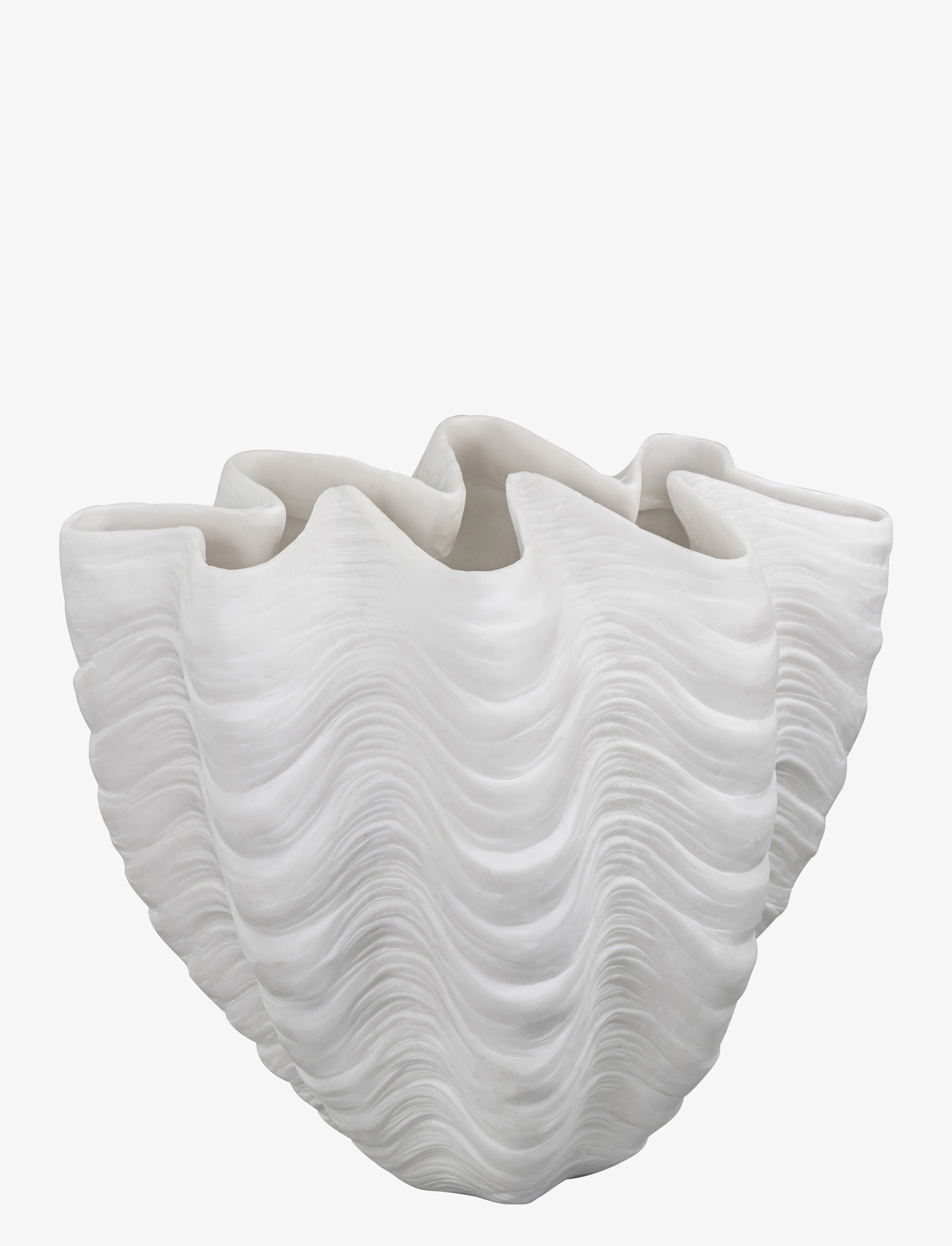 Mette Ditmer SHELL vase - Vases - OFF-WHITE / white