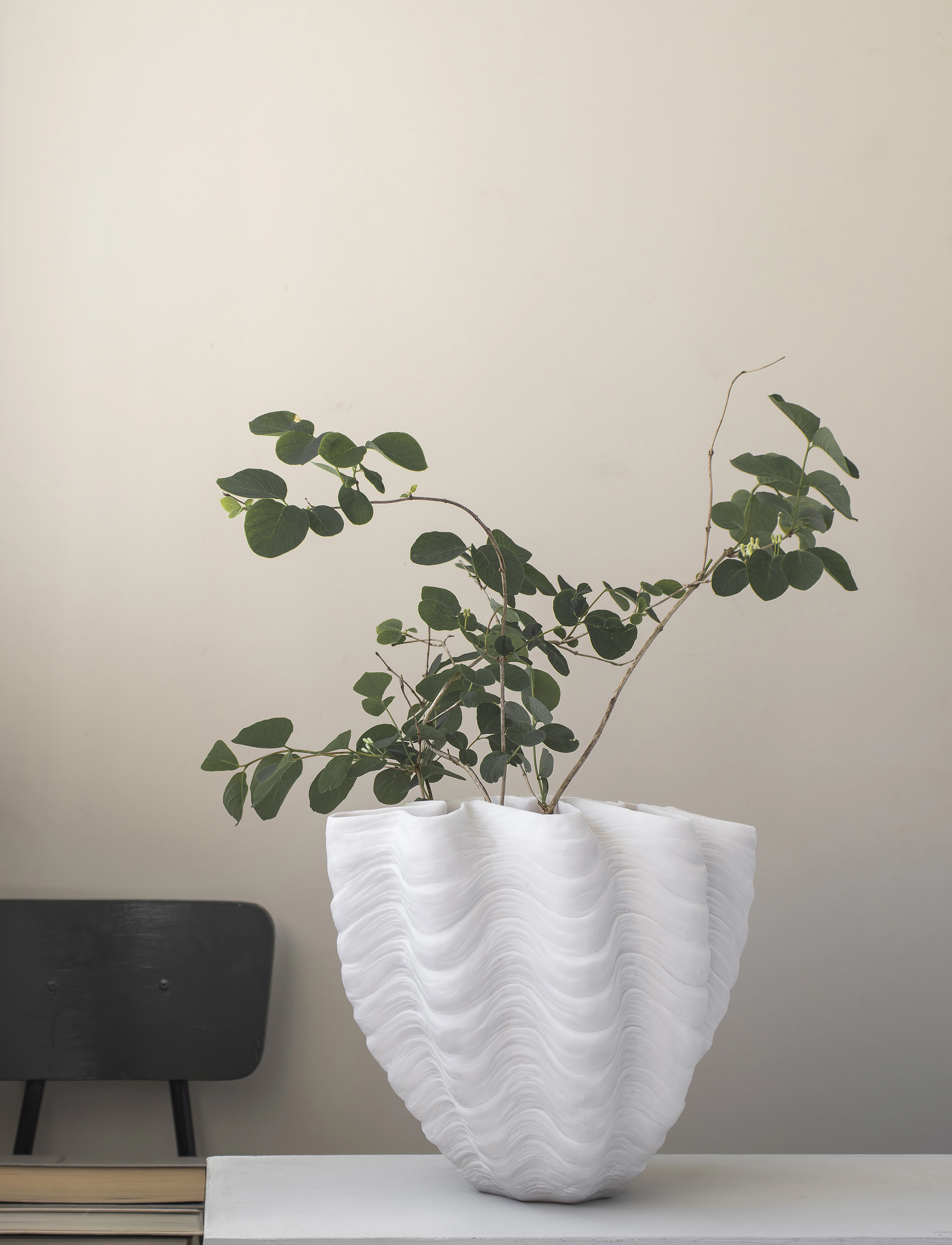 Mette Ditmer - SHELL vase - vāzes - off-white - 2