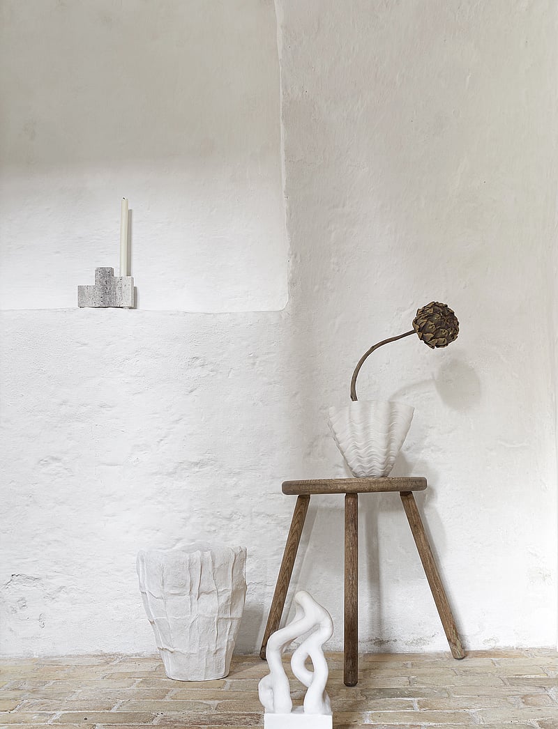 Mette Ditmer - SHELL vase - vasen - off-white - 2