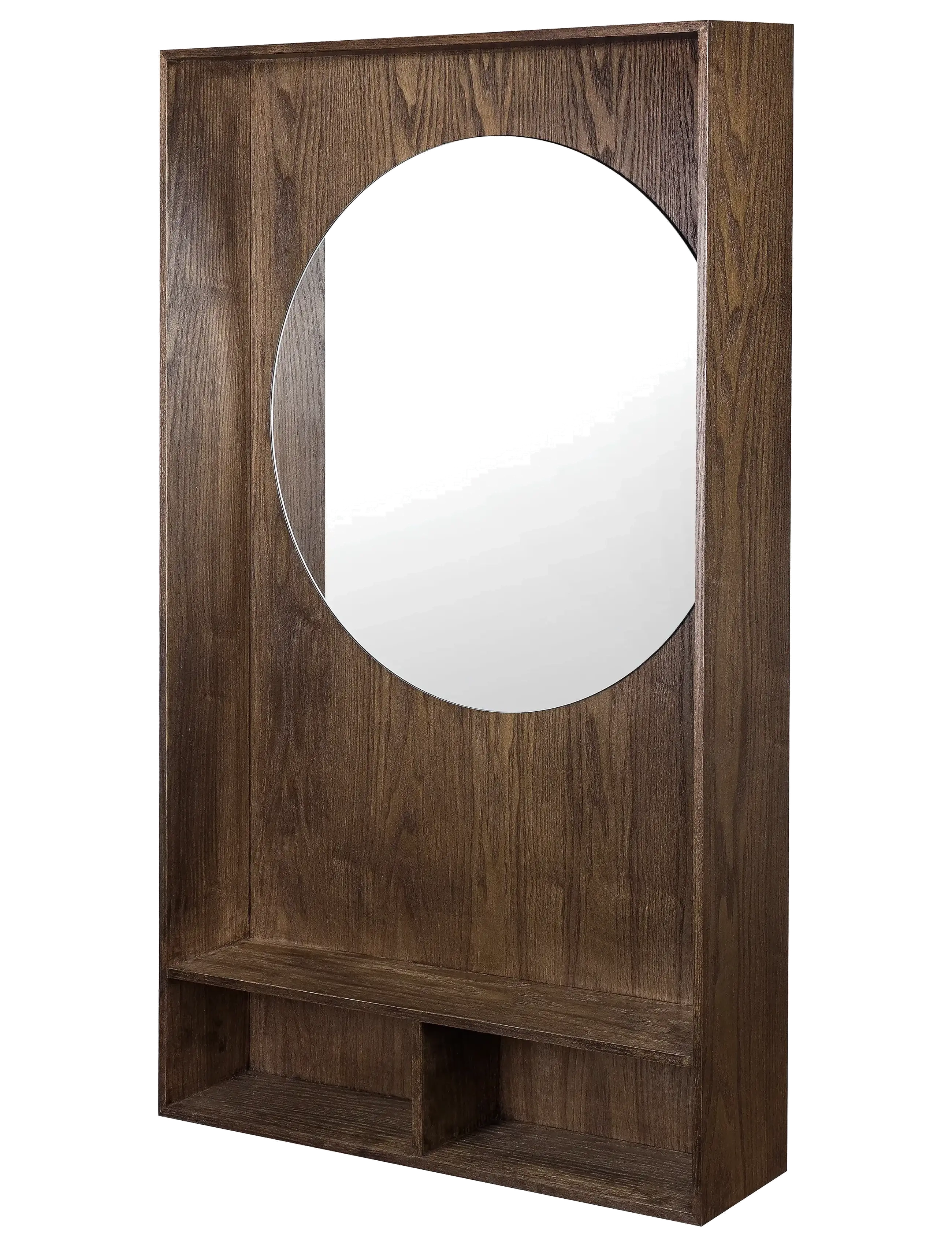 Mette Ditmer SHOW-ME mirror shelf - Mööbel - DARK OILED / brown