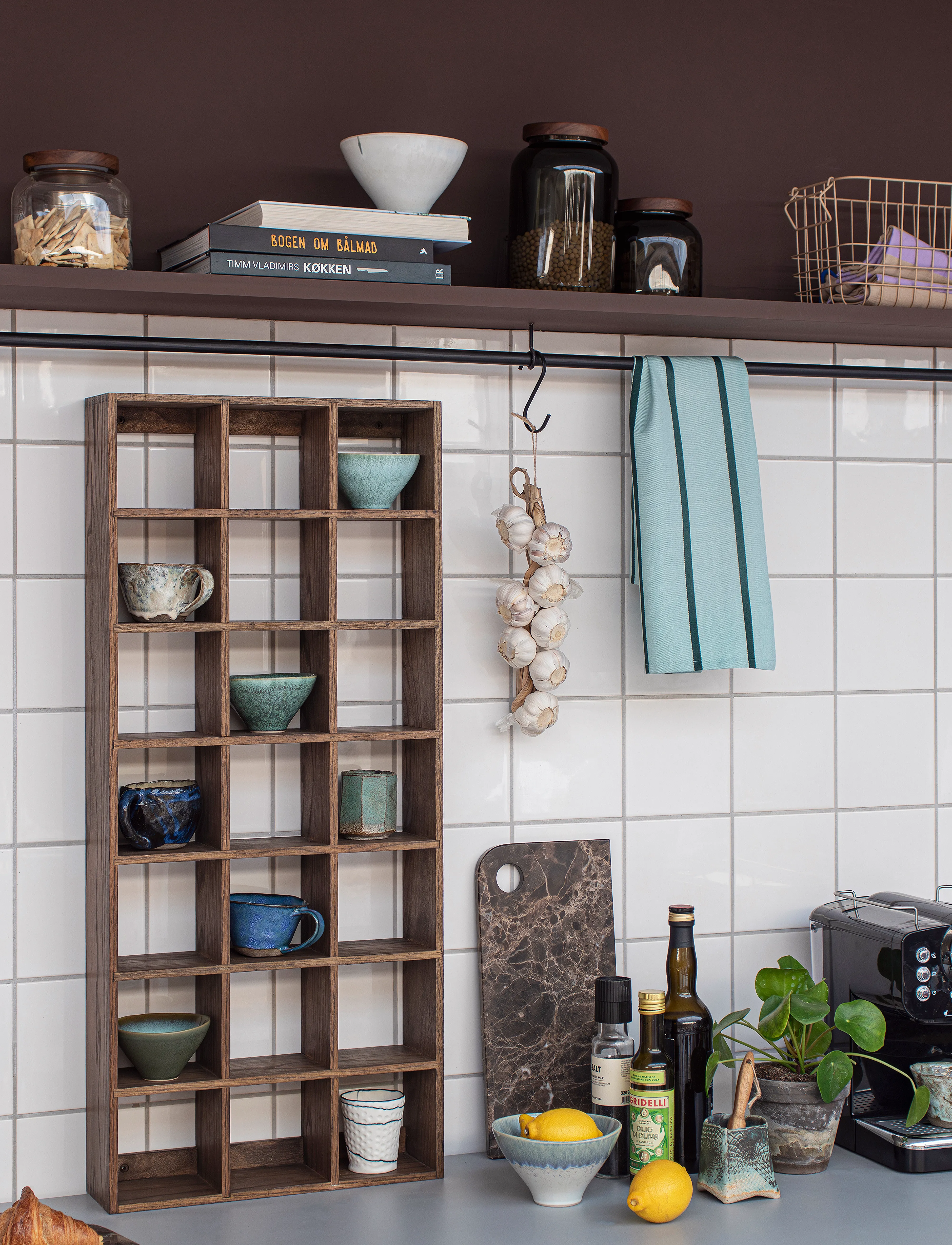 Mette Ditmer Showcase Set Box, H:92 cm, Furniture, Braun - Shelves, Homeware