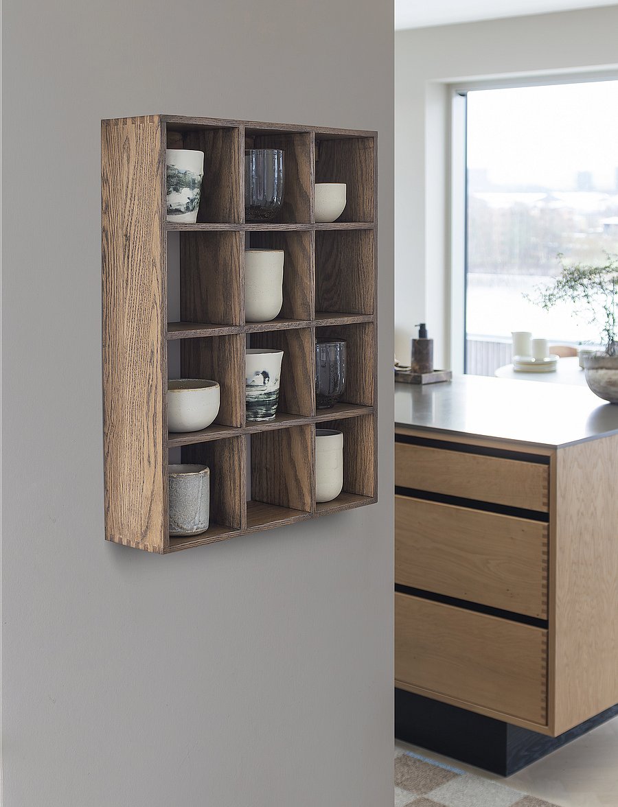Mette Ditmer - SHOWCASE set box - hoiustamine ja riiulid - oak dark olied - 0