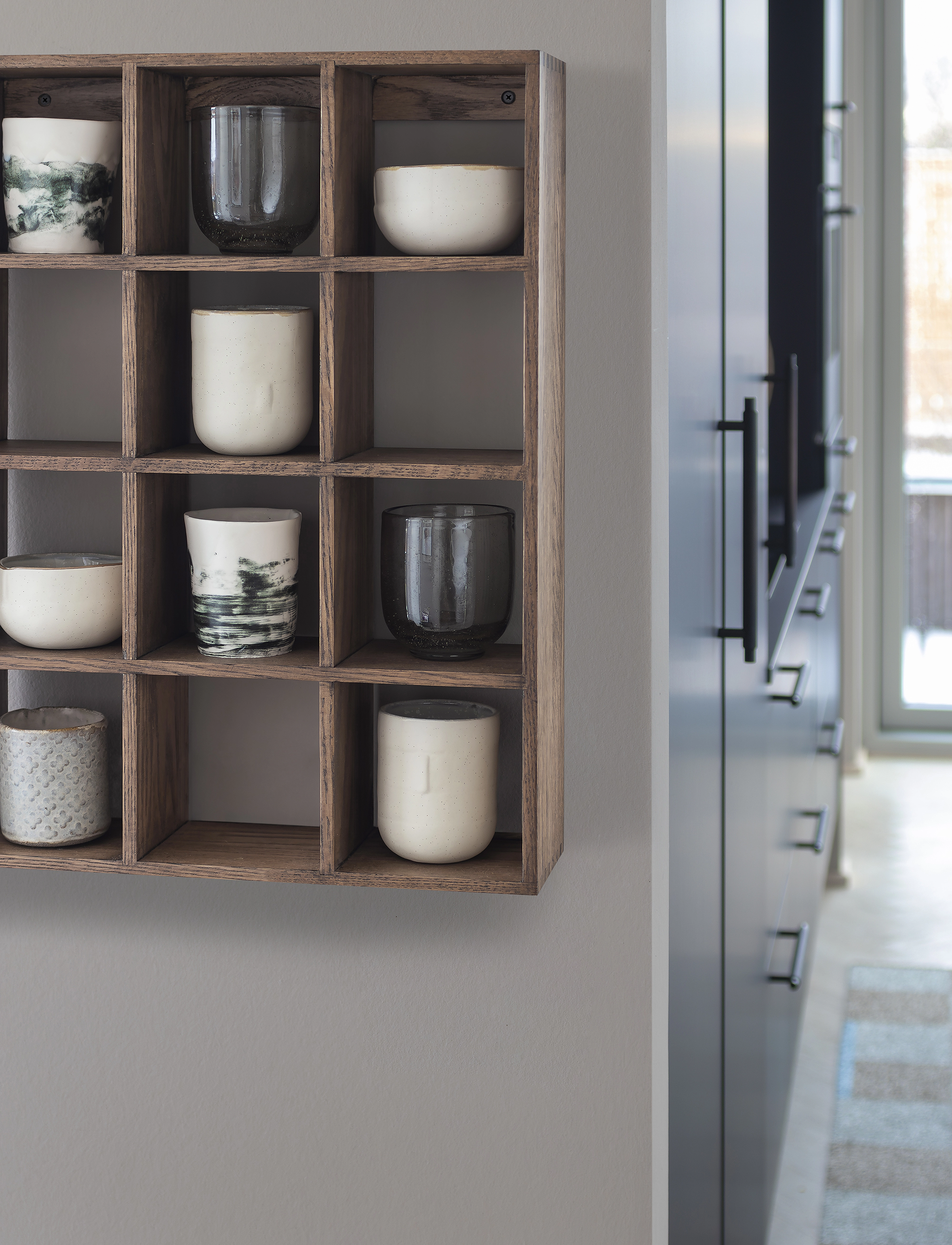 Mette Ditmer - SHOWCASE set box - regale und verwahrung - oak dark olied - 3
