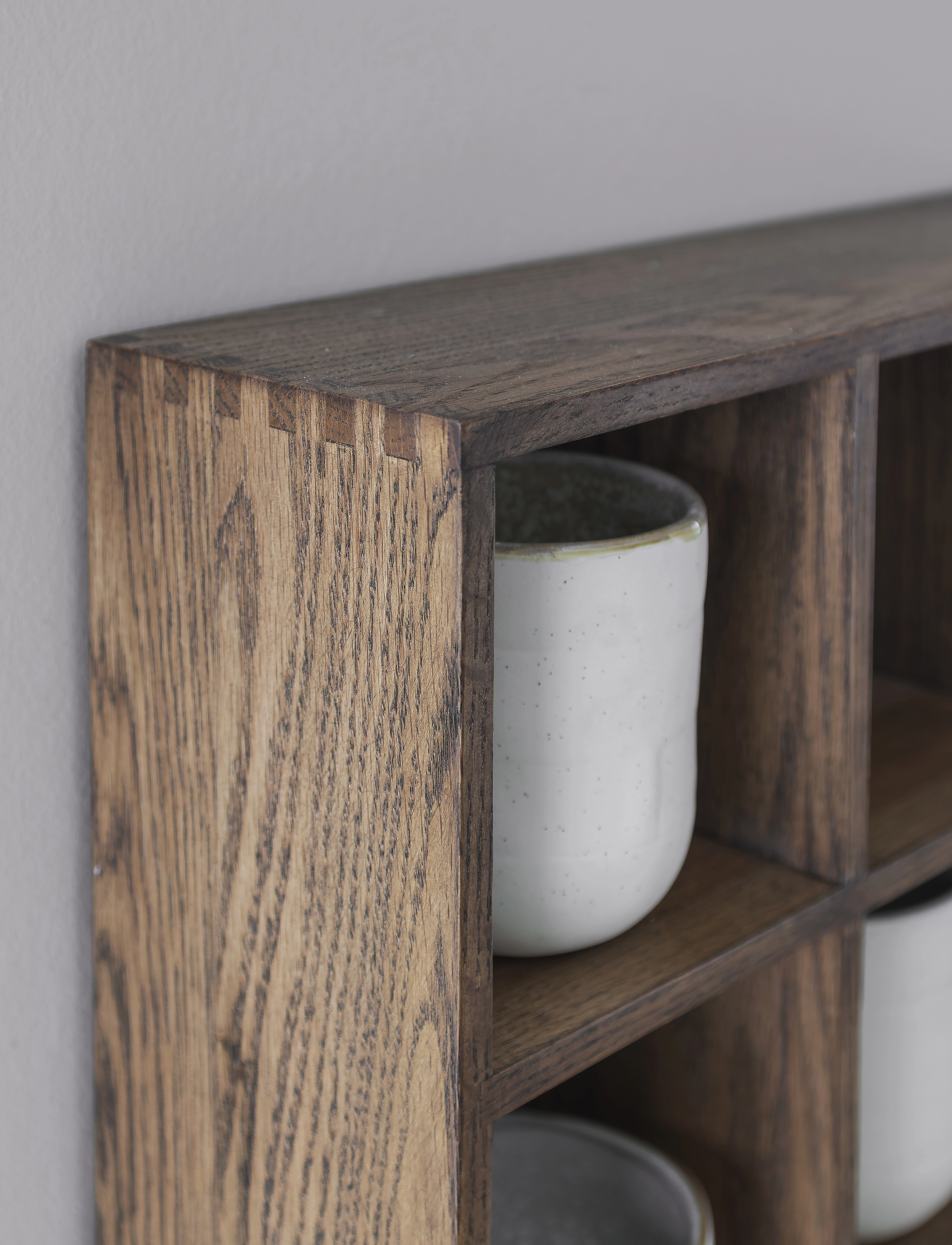 Mette Ditmer - SHOWCASE set box - regale und verwahrung - oak dark olied - 4