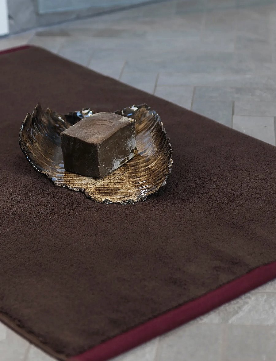 Mette Ditmer - SOFT bath mat - teppiche - brown / sand - 0