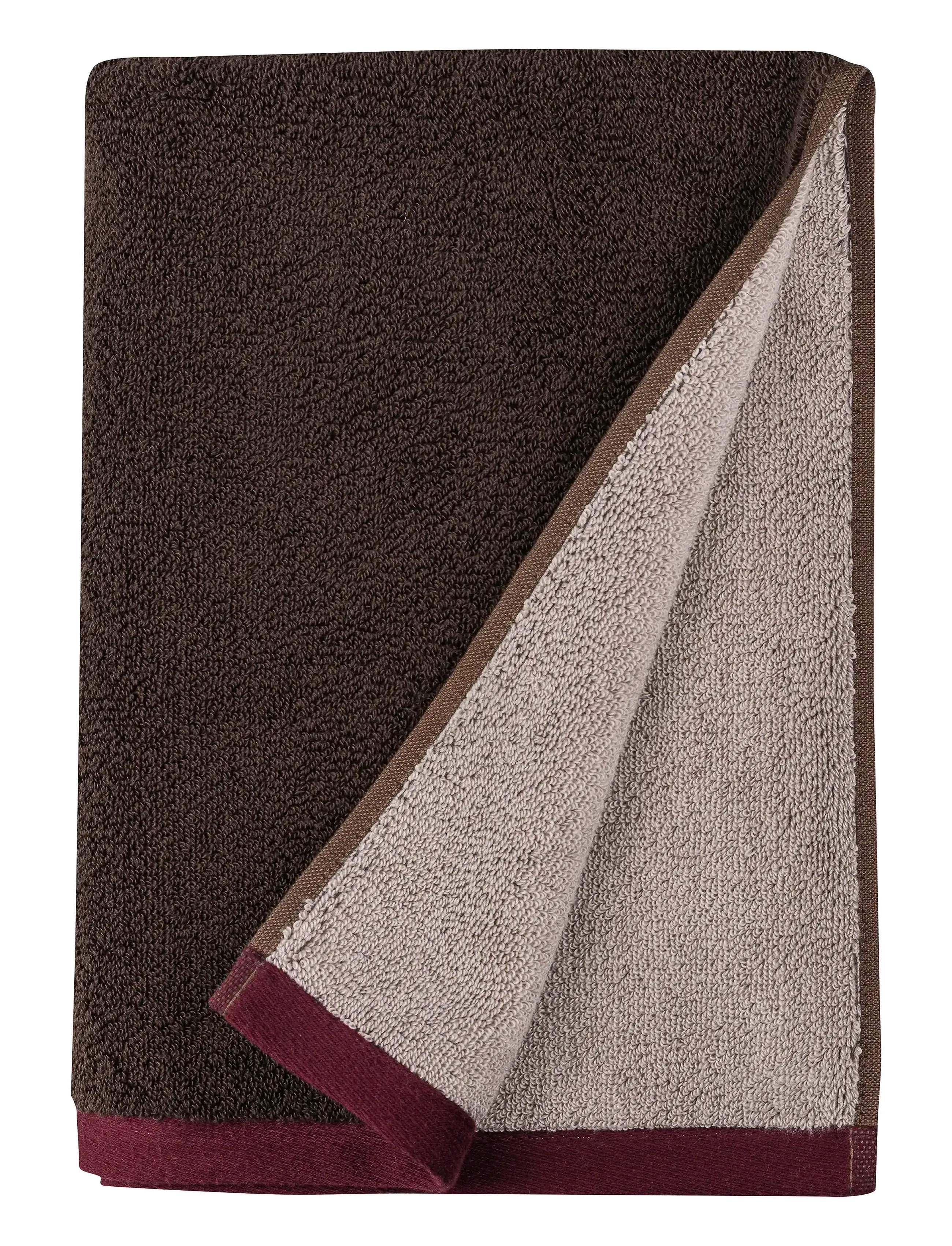 Mette Ditmer Soft Bath Towel, Bath Håndklæde, Brun, Str: 70X 133CM