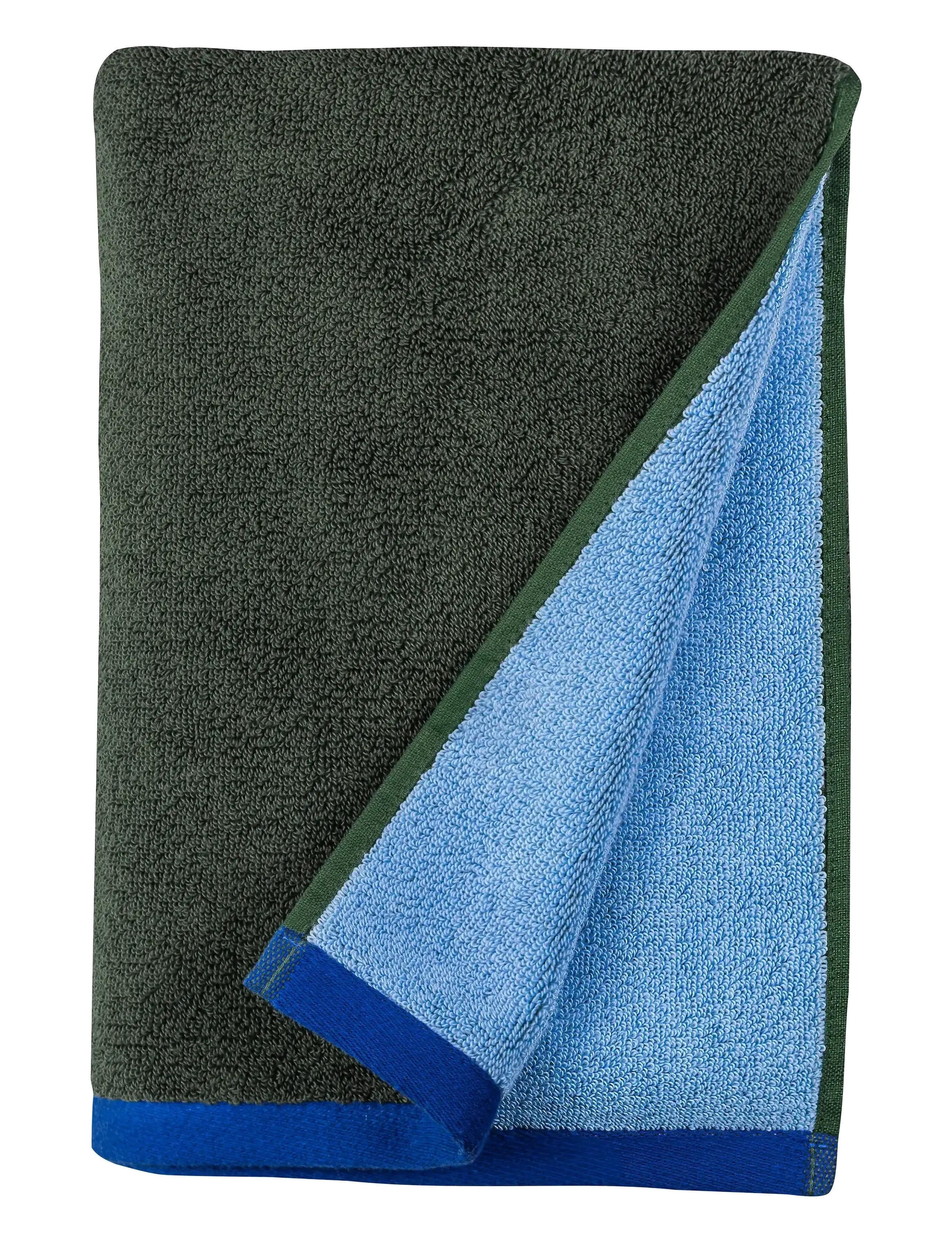 Mette Ditmer Soft Bath Towel, Bath Håndklæde, Kakigrøn, Str: 70X 133CM