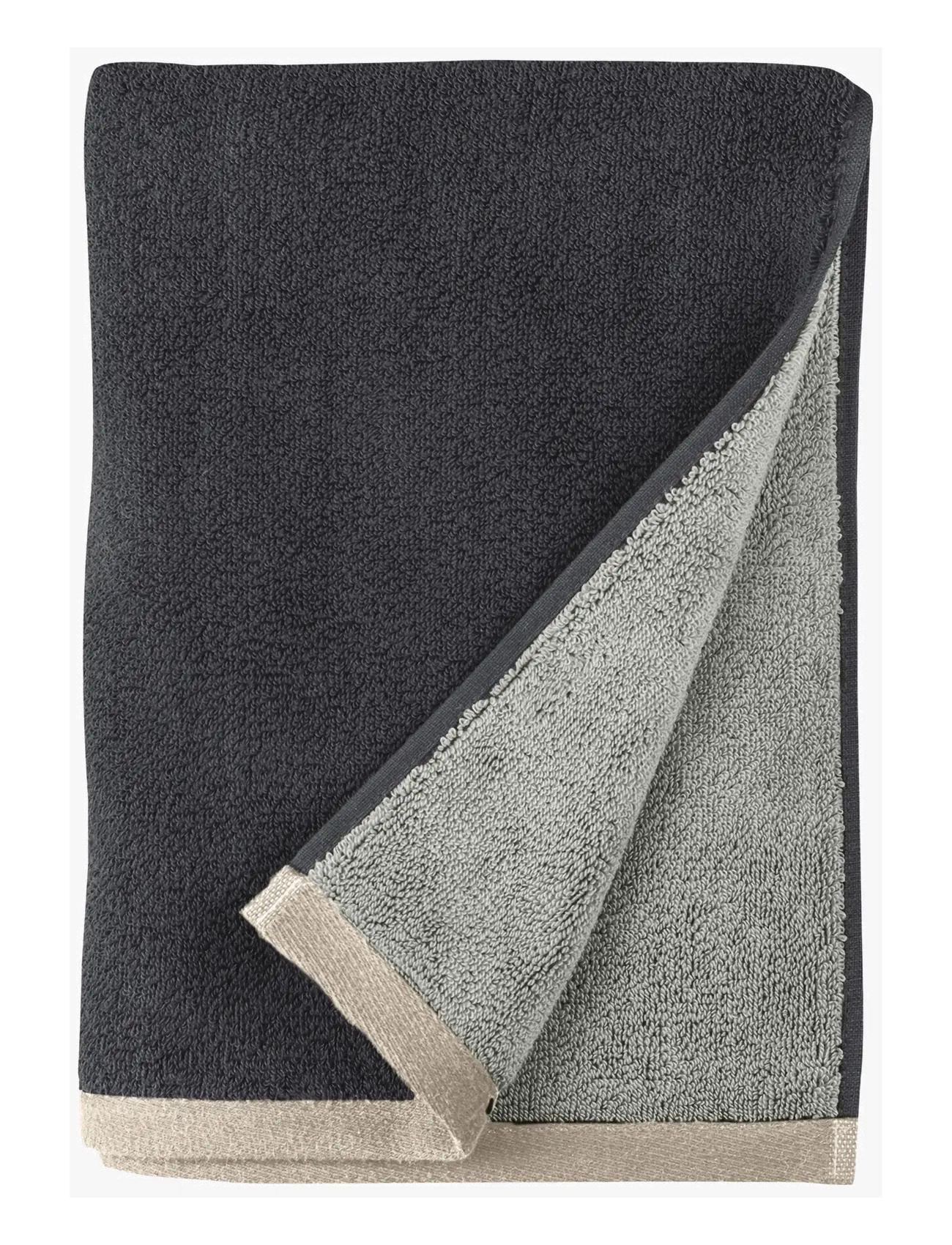 Mette Ditmer SOFT bath towel - Mette Ditmer - DARK GREY / LIGHT GREY / grey