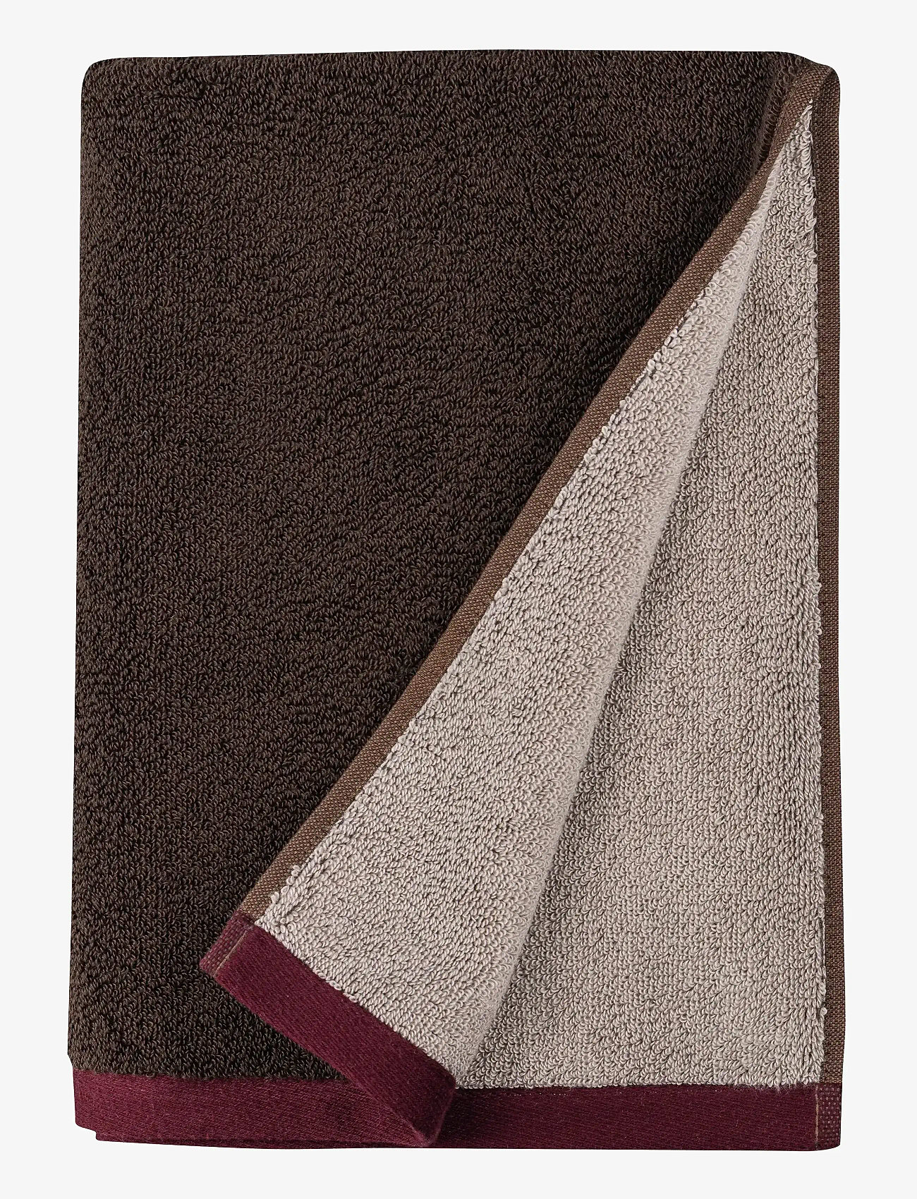 Mette Ditmer - SOFT towel - bath towels - brown / sand - 1