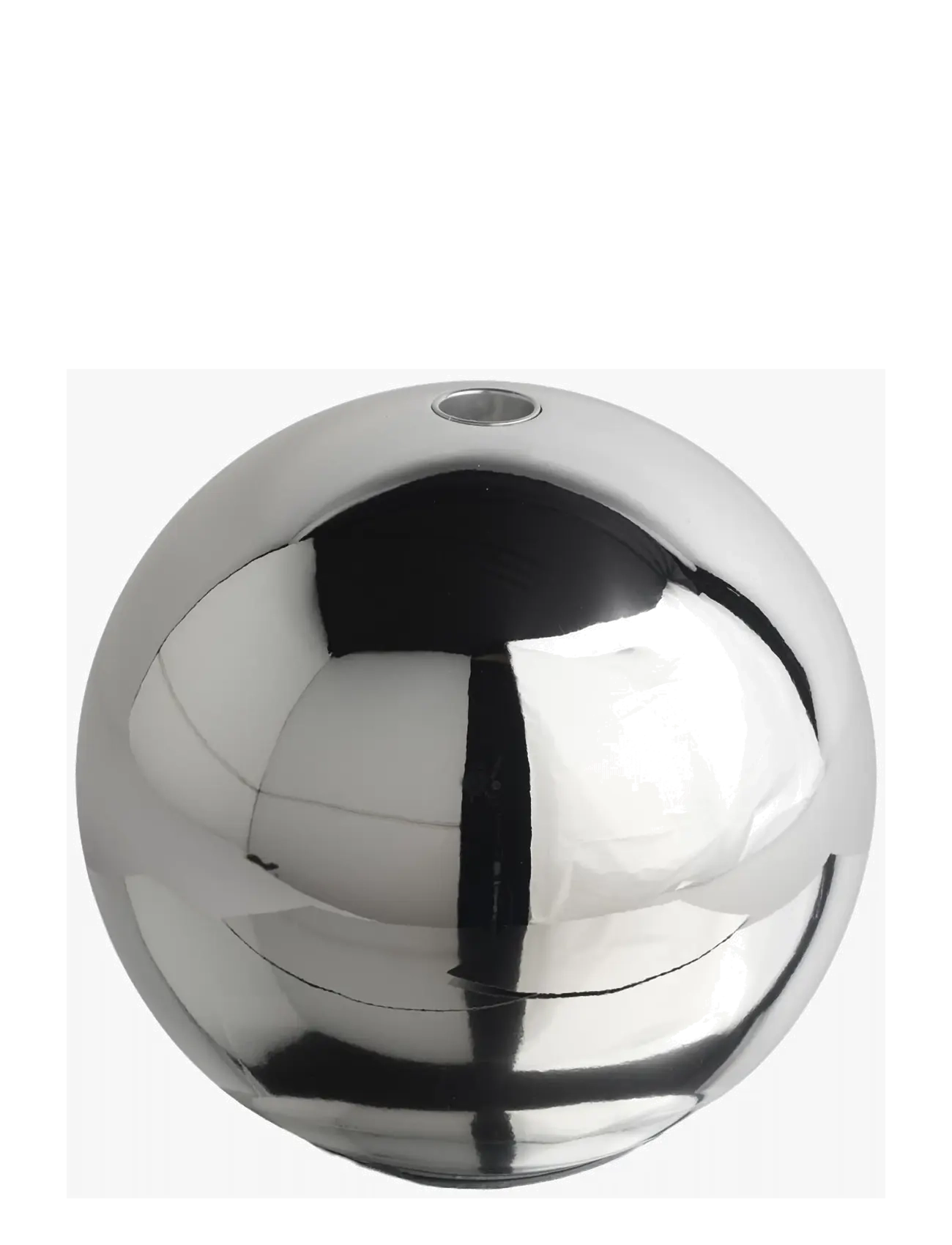 Mette Ditmer SPHERE candle holder, large - Küünlaalused ja küünlajalad - CHROME / silver