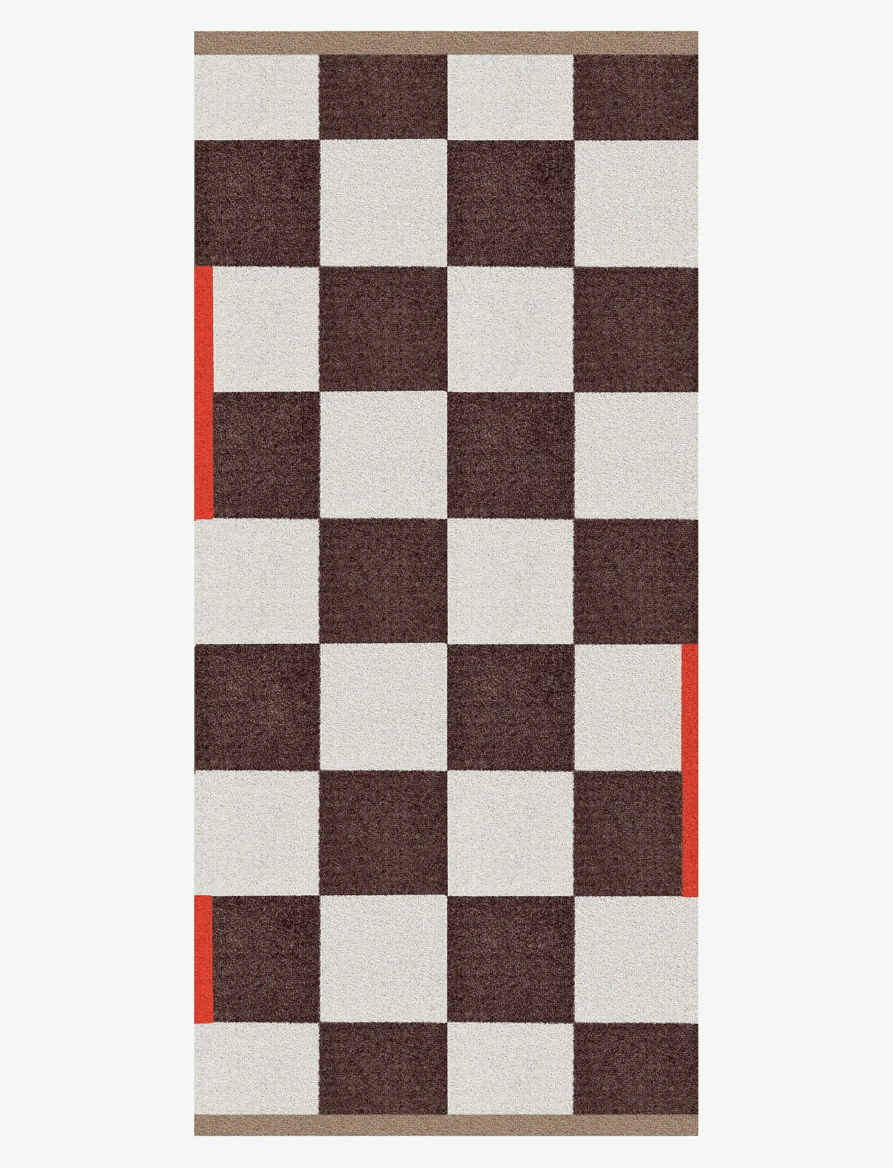 Mette Ditmer - SQUARE all-round mat, large - osta hinna alusel - brown - 0