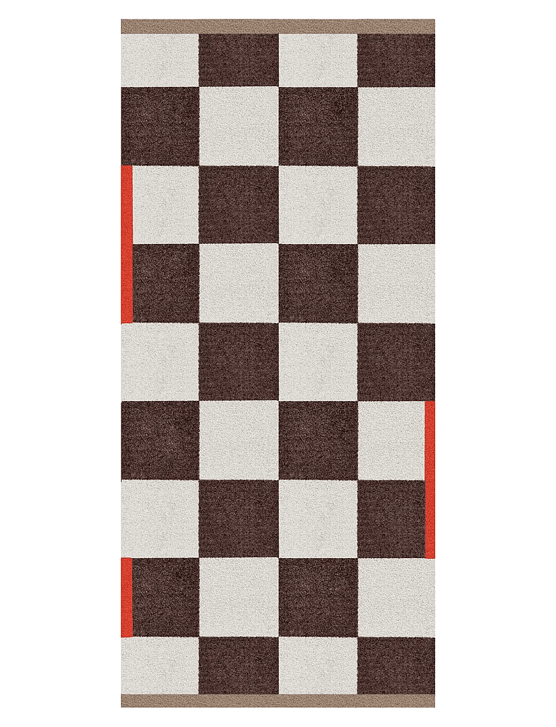 Mette Ditmer - SQUARE all-round mat, large - nach preis einkaufen - brown - 0