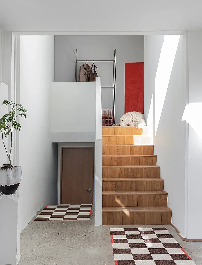 Mette Ditmer - SQUARE all-round mat, large - nach preis einkaufen - brown - 1