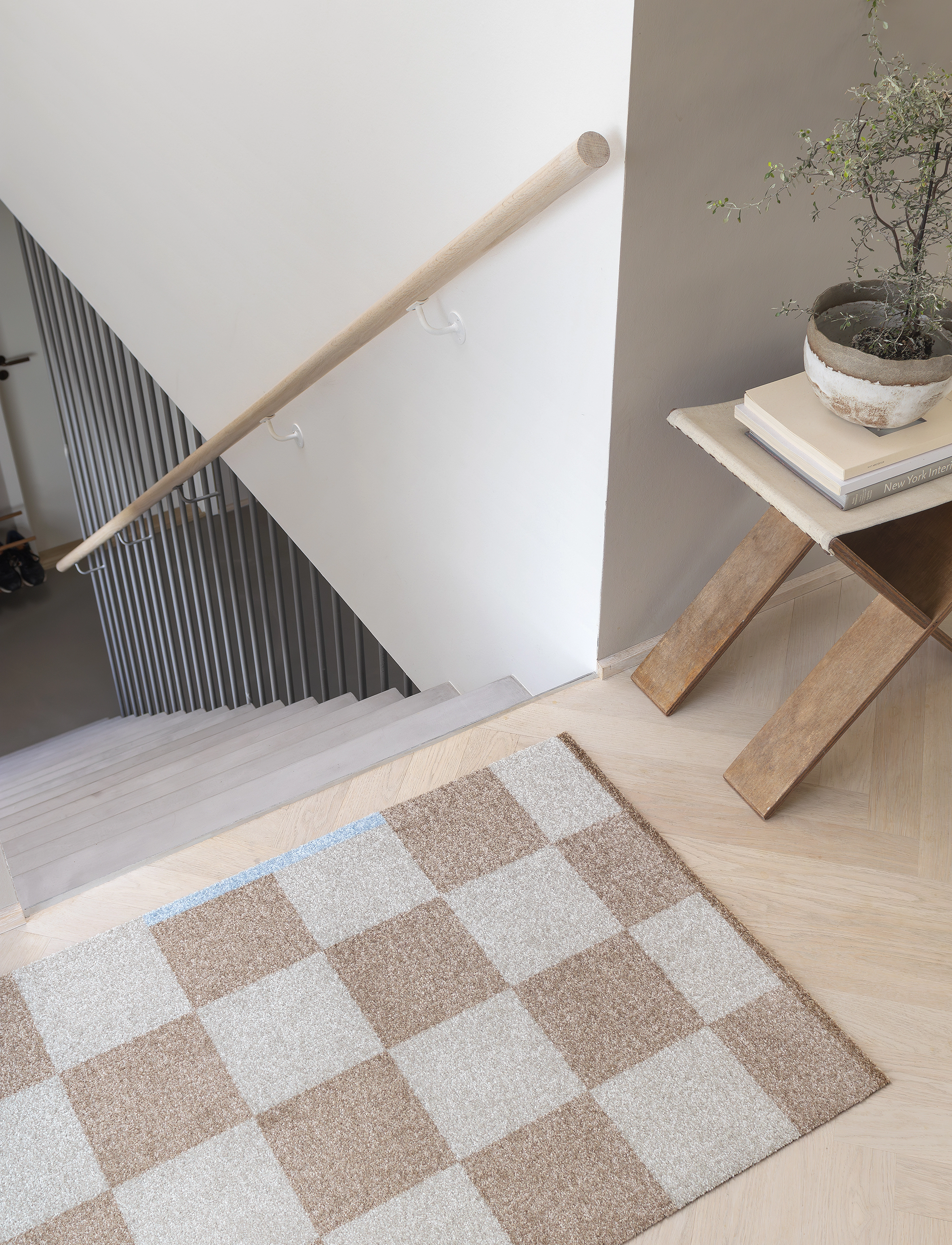 Mette Ditmer Square, All-Round Mat, W70X L150 cm, Beige, Tæpper Og Gulvtæpper > Plastiktæpper, Unisex
